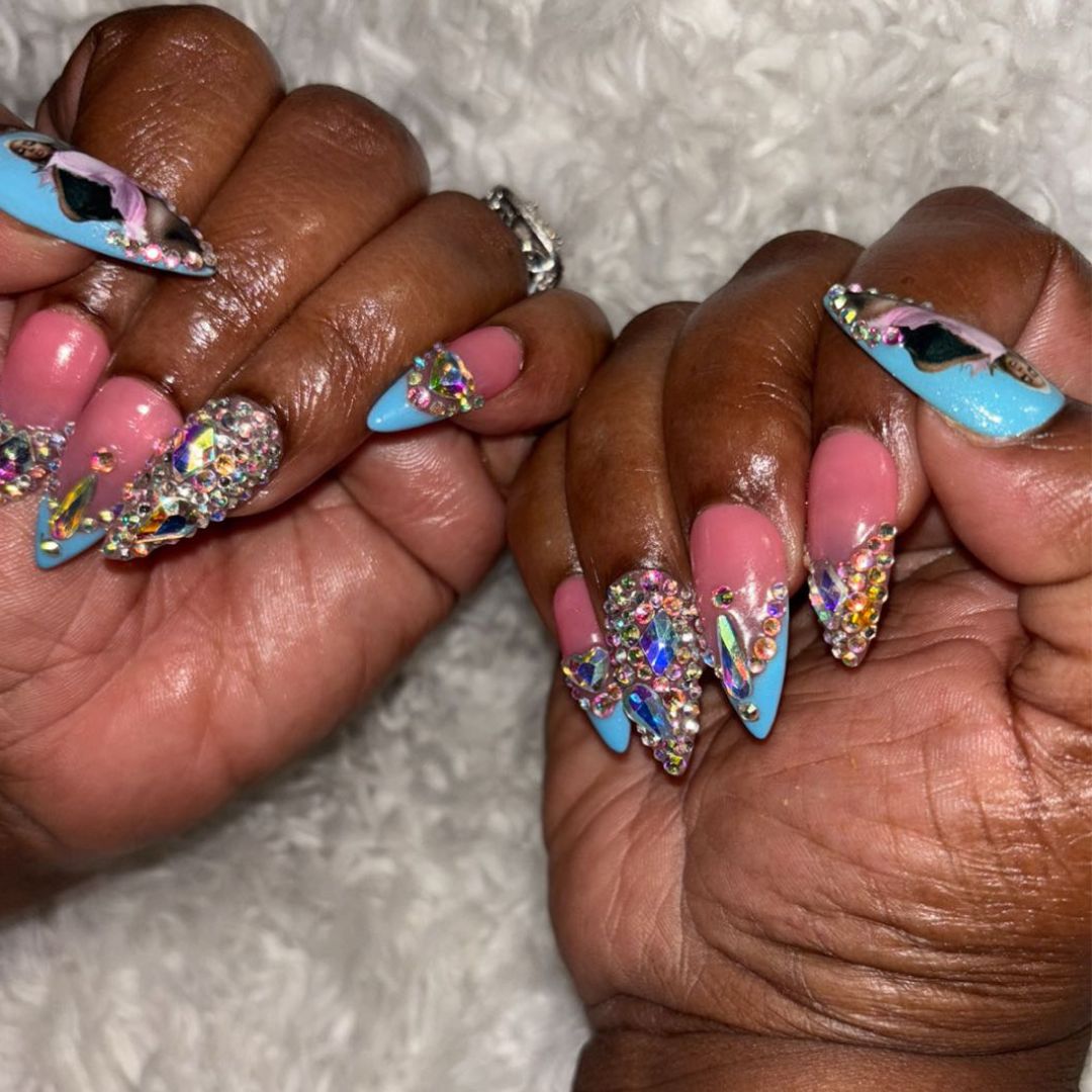 @modelkatfree x Lovful Creator Collab Modelkat Handmade Nails C056