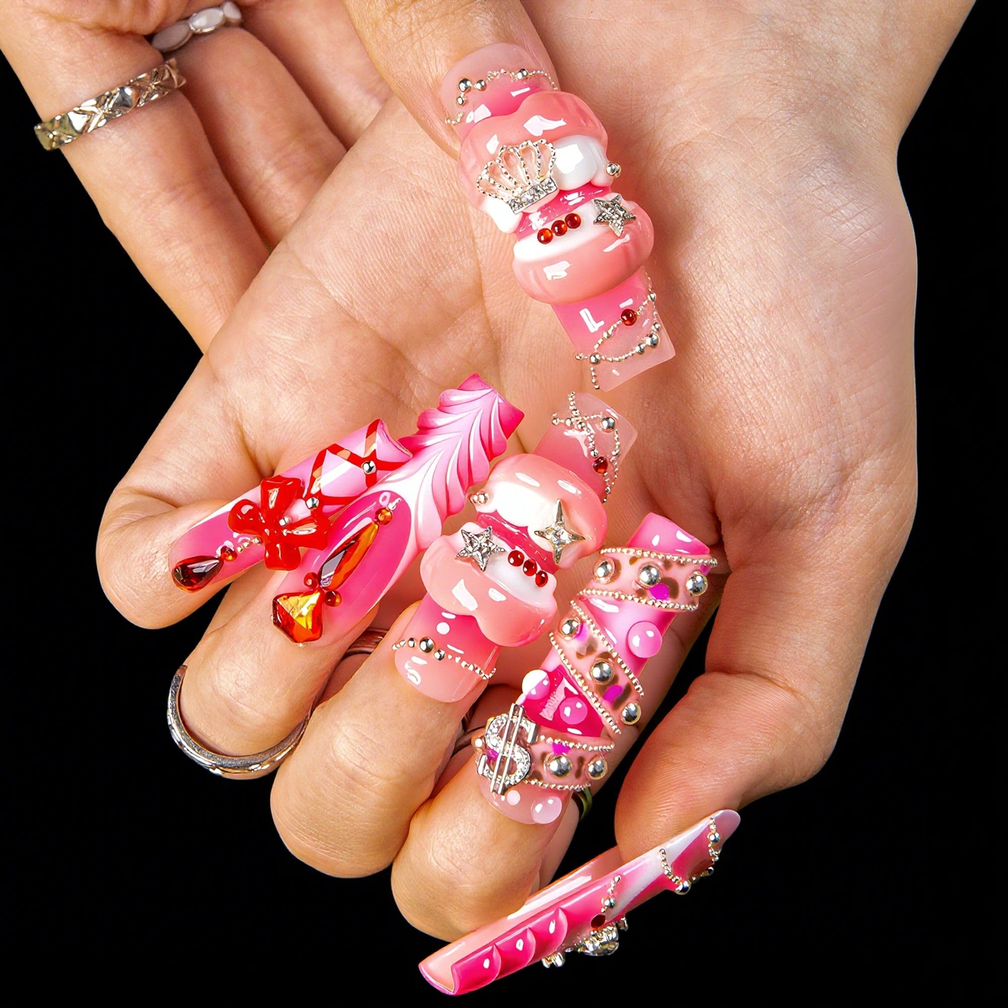 Toxic Princess Era Handmade Nails H604