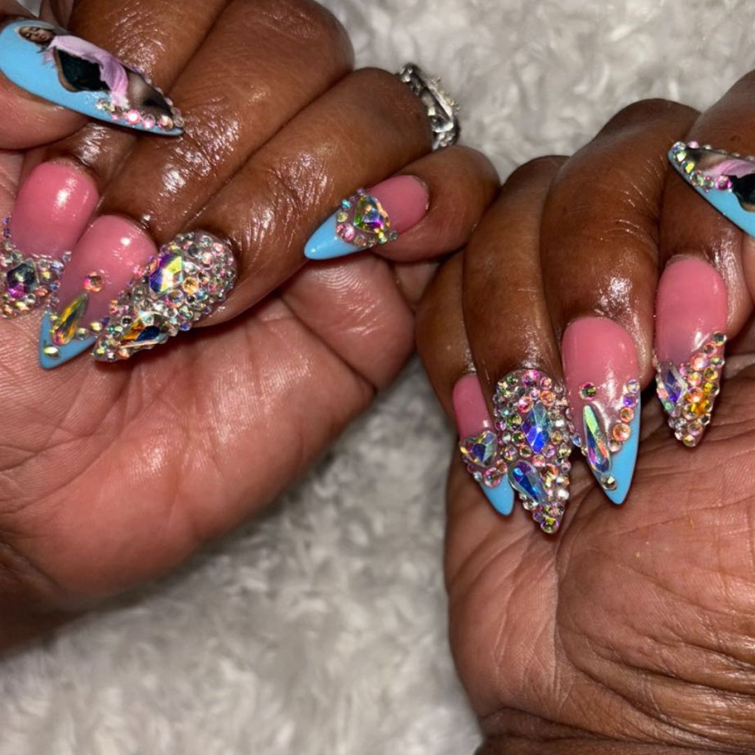 @modelkatfree x Lovful Creator Collab Modelkat Handmade Nails C056