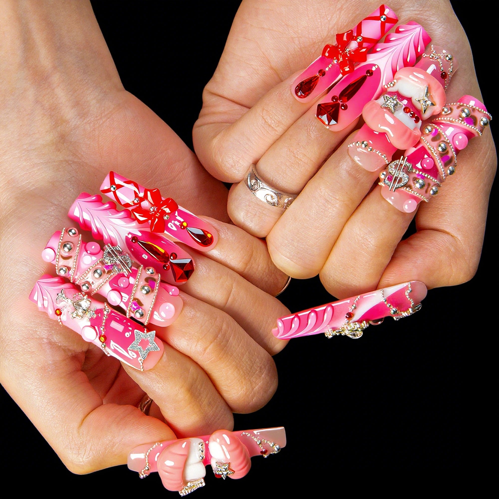 Toxic Princess Era Handmade Nails H604