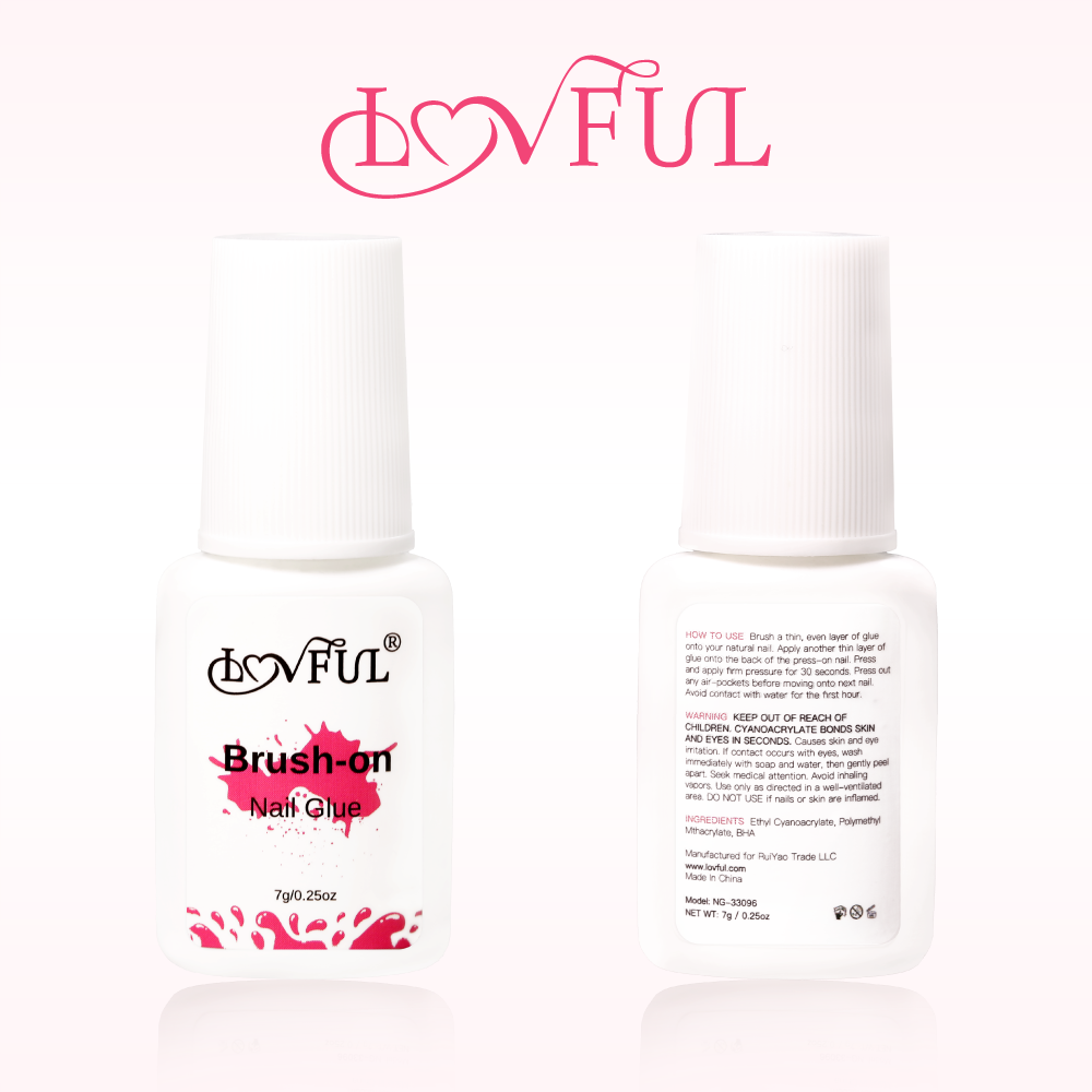 Lovful Brush-on Nail Glue - RTS