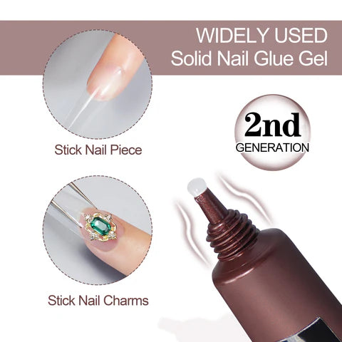Lovful solid nail glue gel