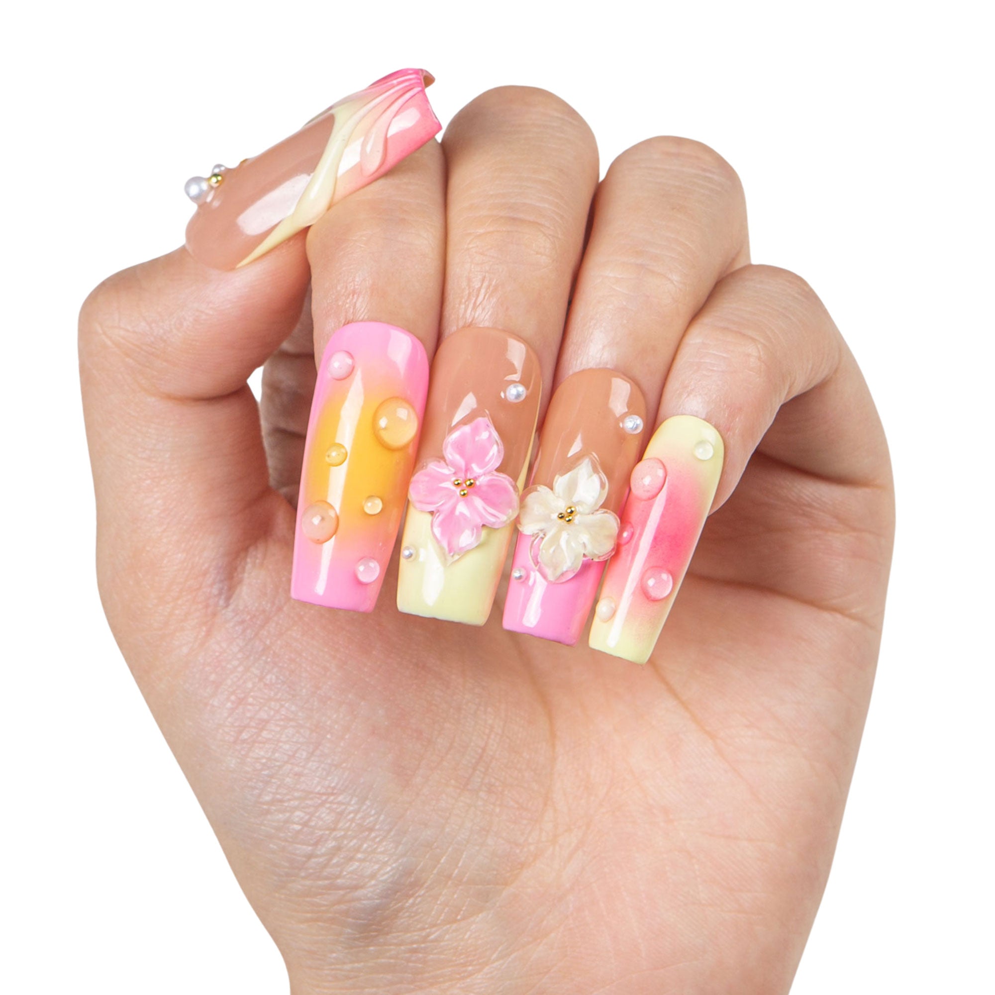 Siren Instinct Handmade Square Nails H555 RTS