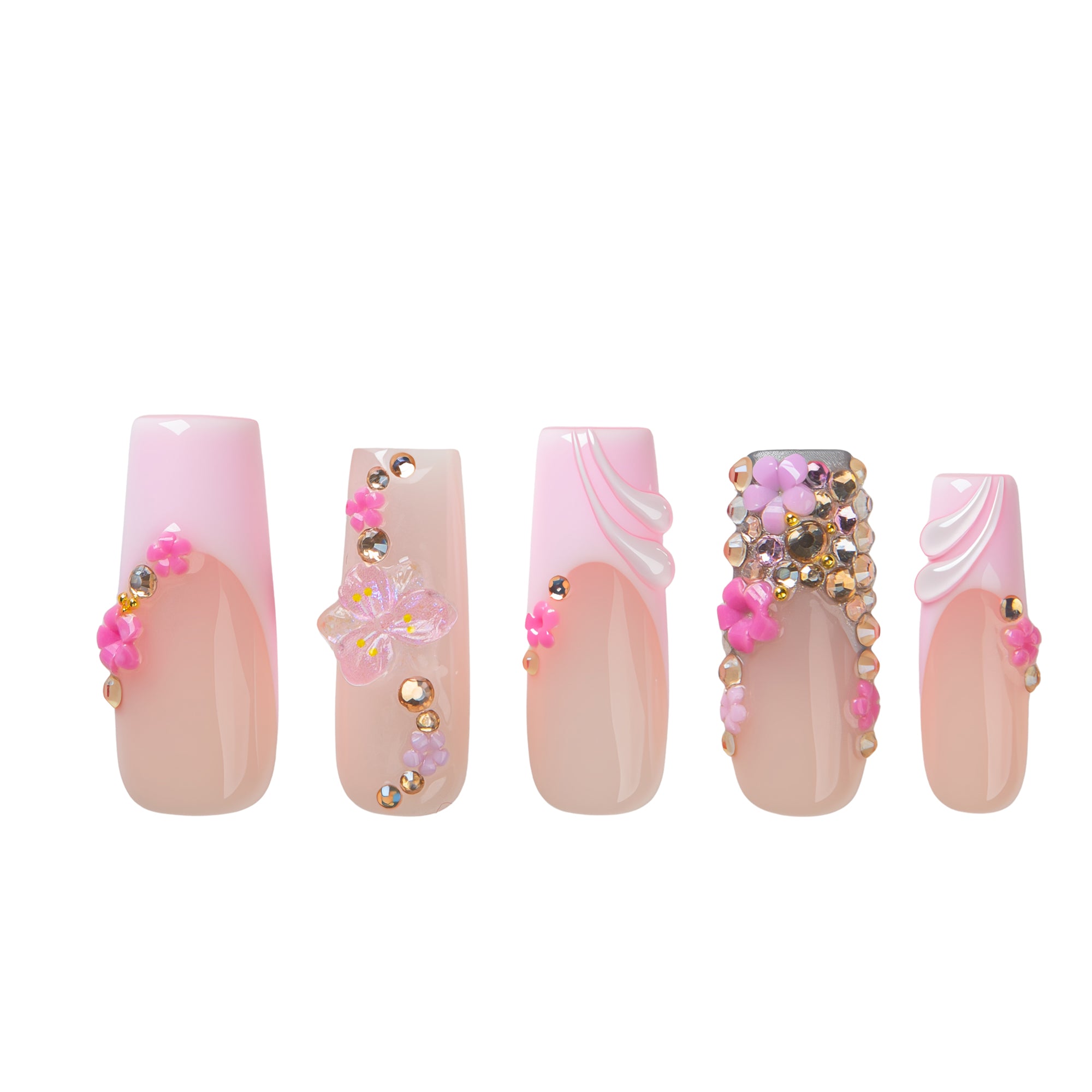 Rose Dew Handmade Nails H789