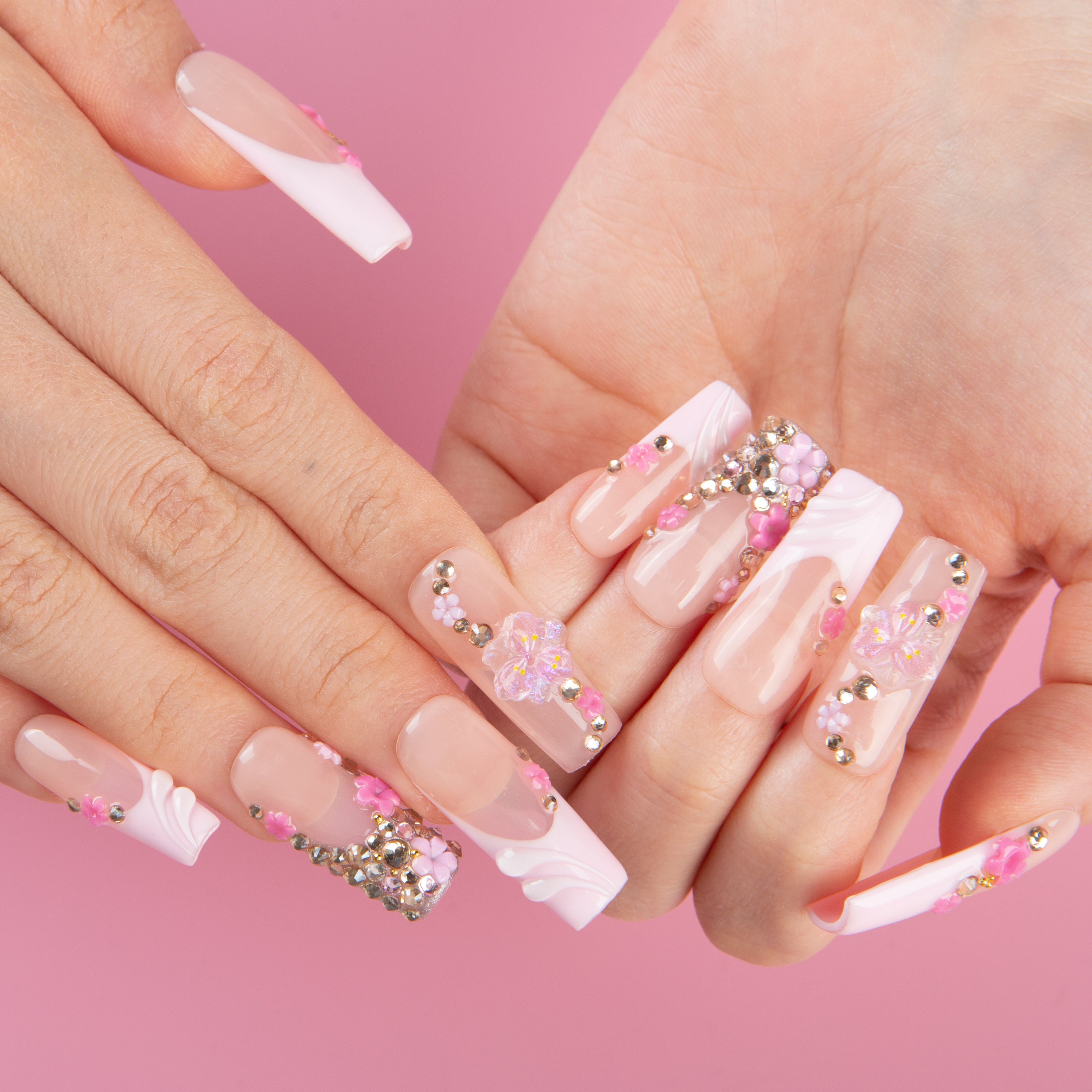 Rose Dew Handmade Nails H789