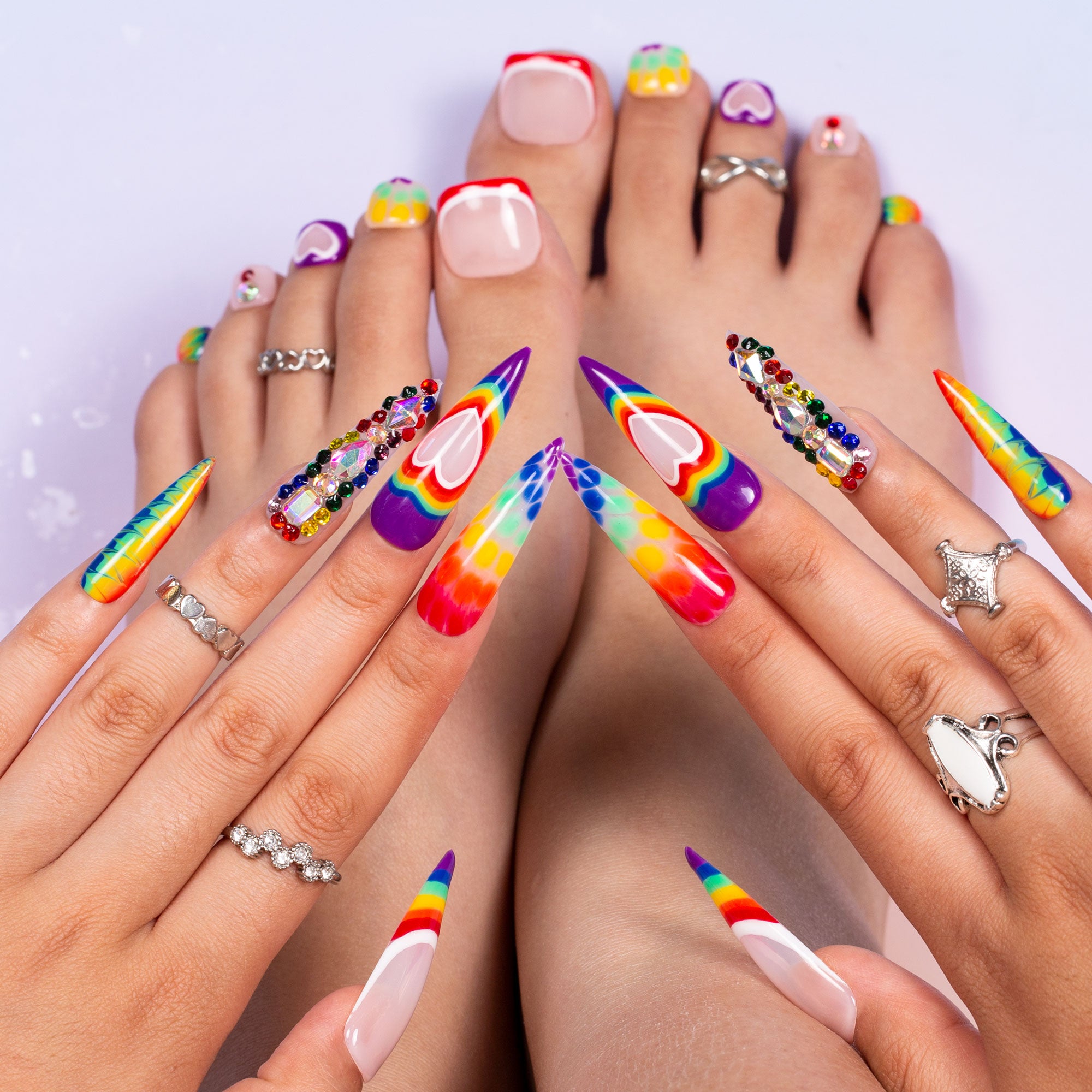 Be You Combo Set Handmade Nails H567+T567