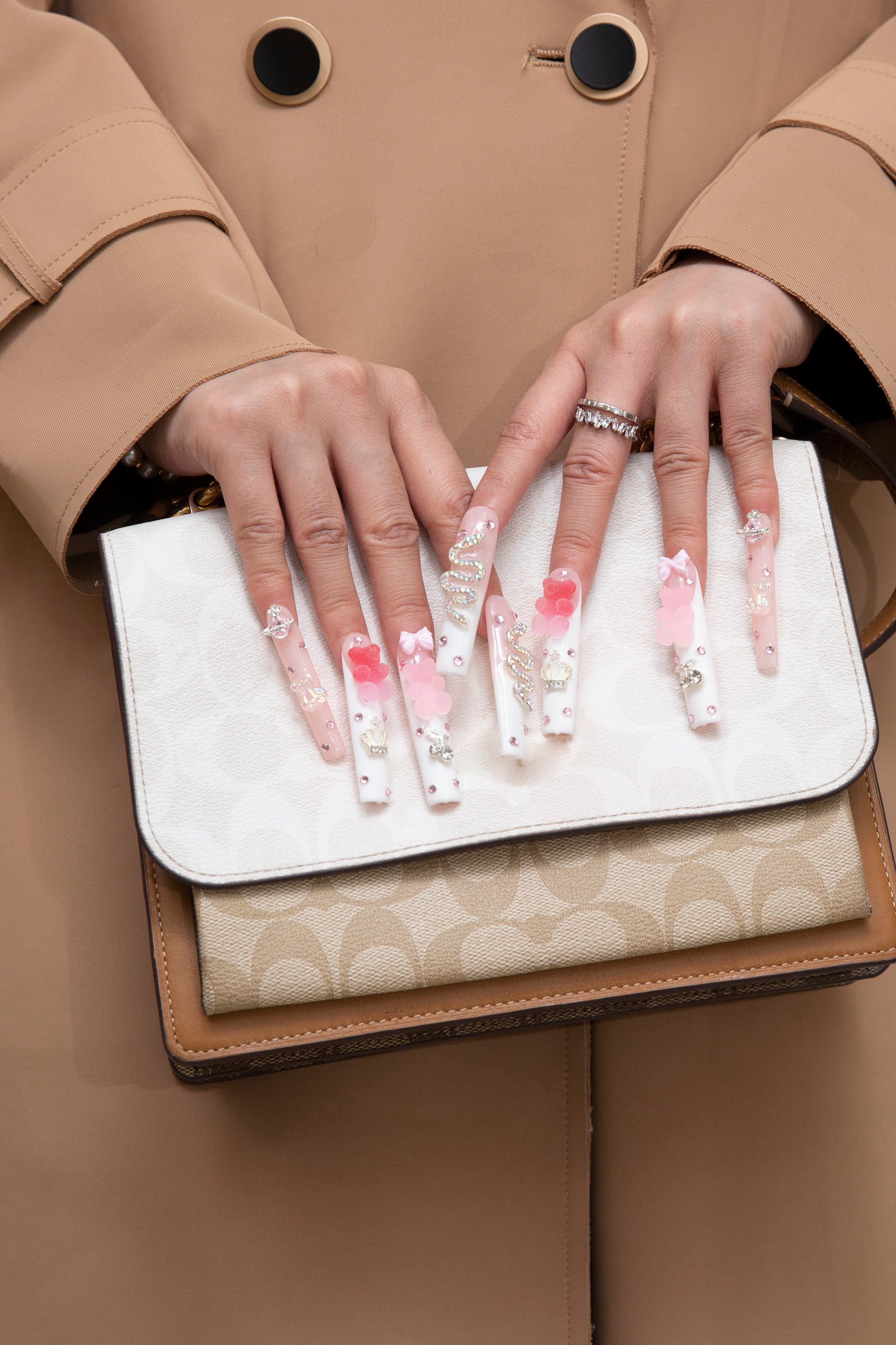 gummy bear press on nails