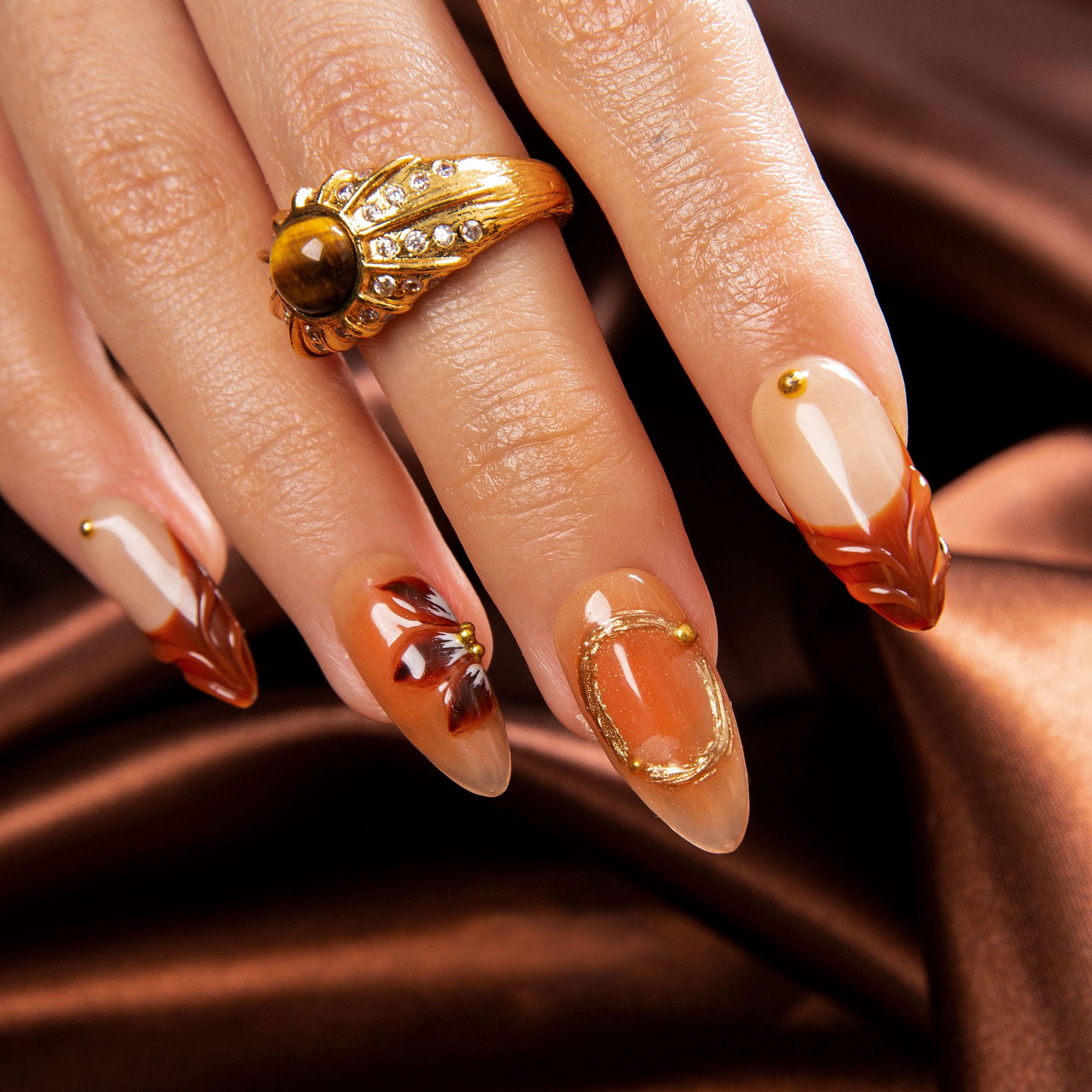 Summer Soirée Handmade Nails H503
