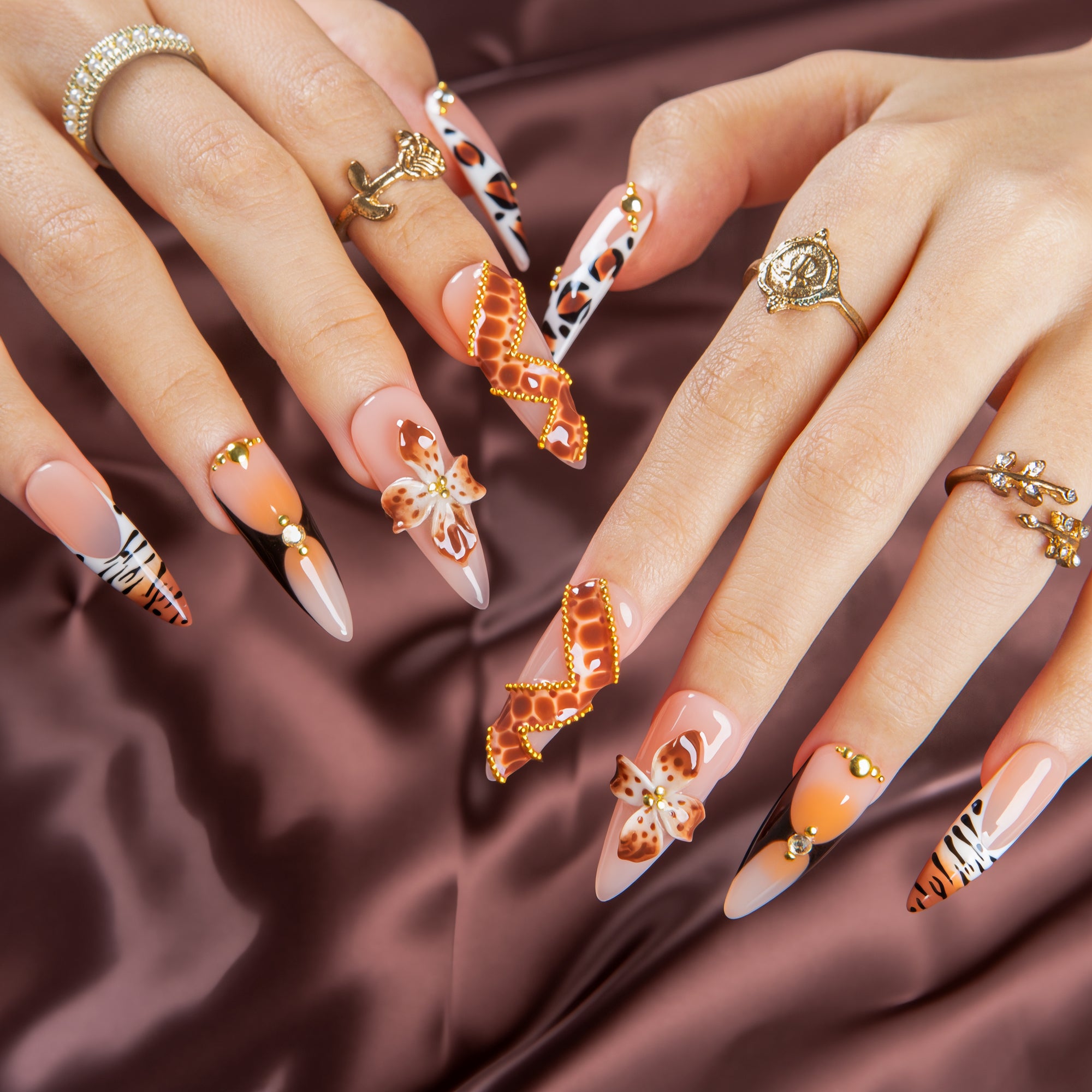 Untamed Vixen Handmade Nails H648