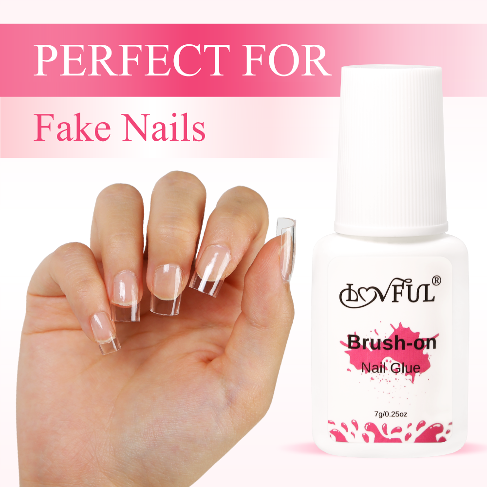 Lovful Brush-on Nail Glue - RTS
