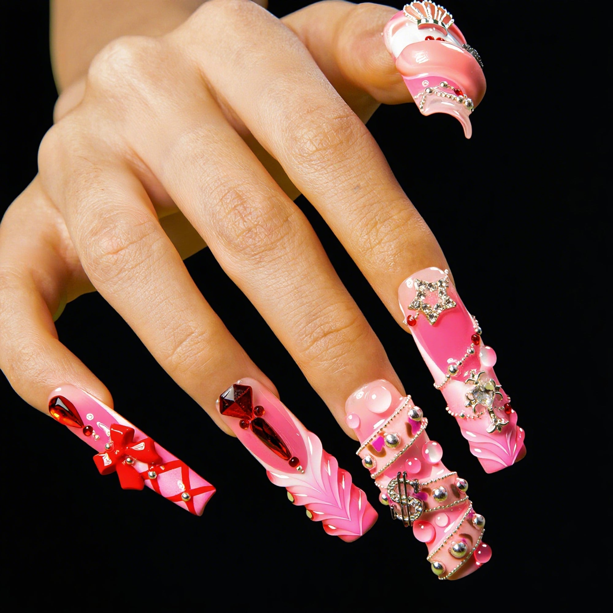Toxic Princess Era Handmade Nails H604