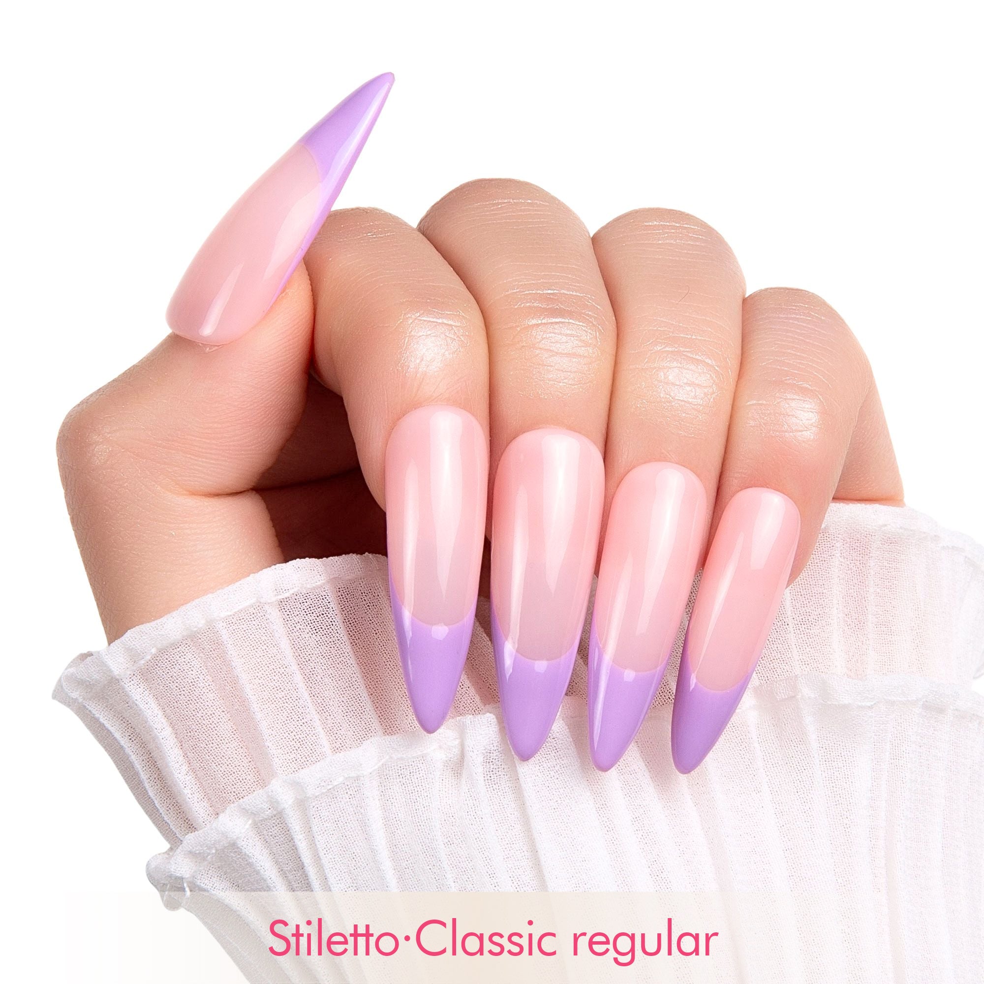 Lavander Bliss Handmade Nails F002