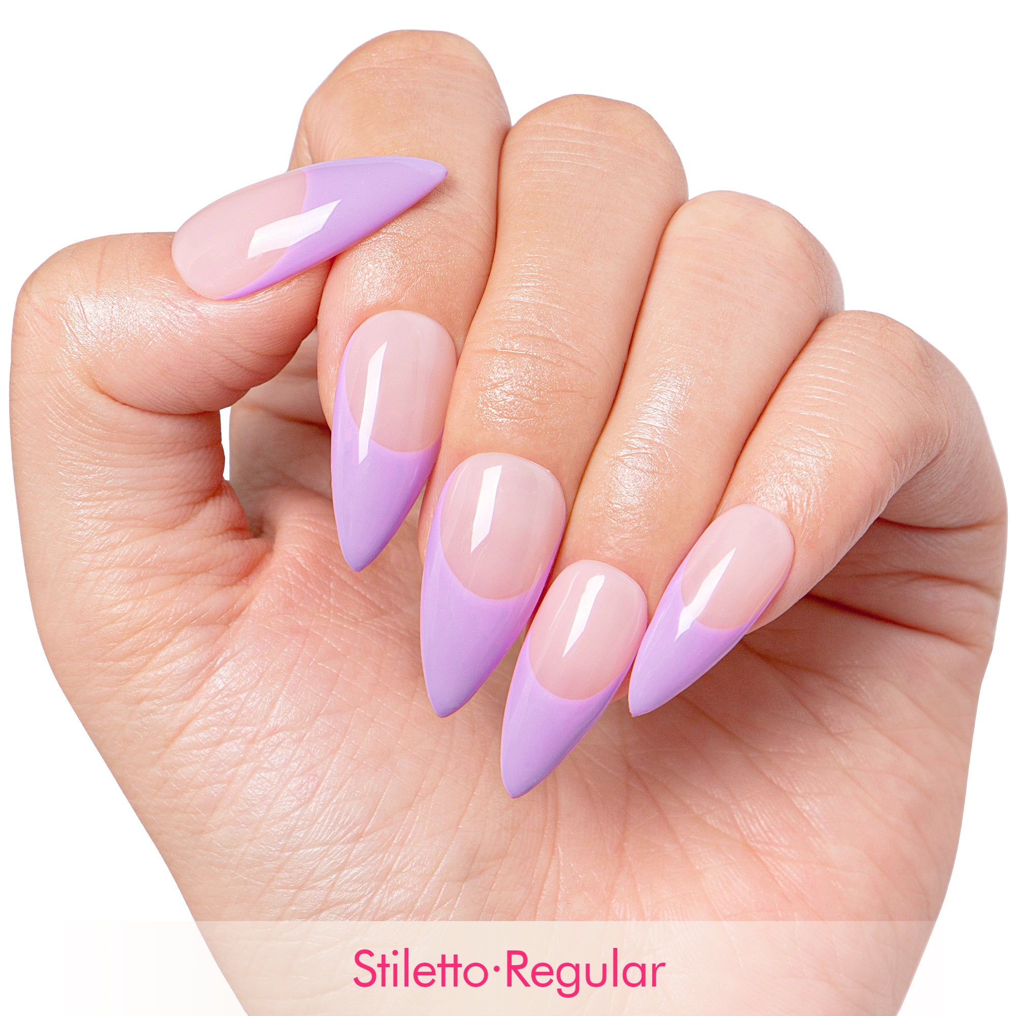 Lavander Bliss Handmade Nails F002