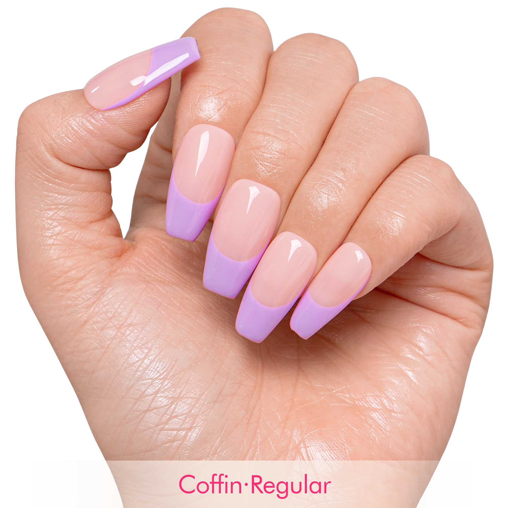 Lavander Bliss Handmade Nails F002