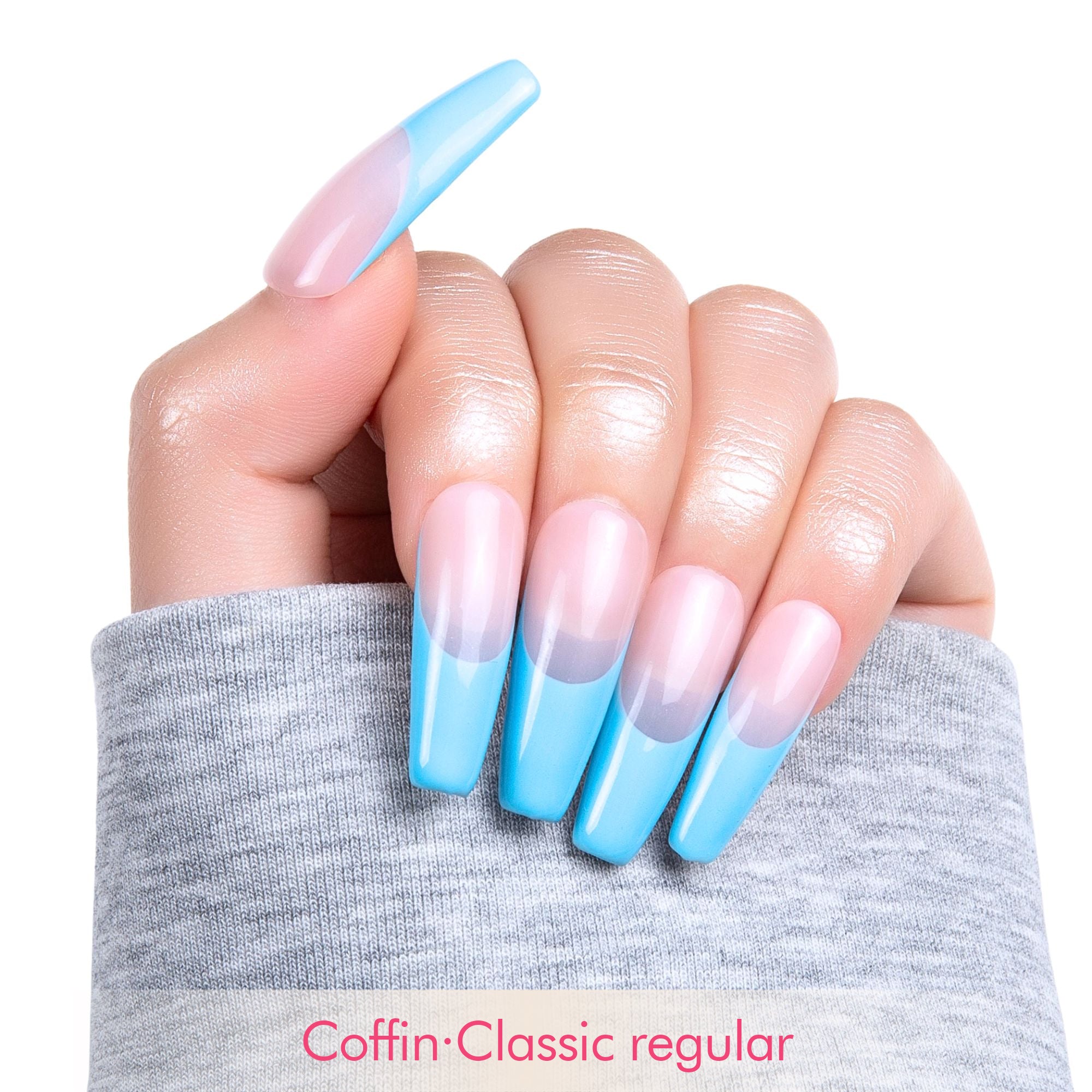 Skyline Dreams Handmade Nails F003