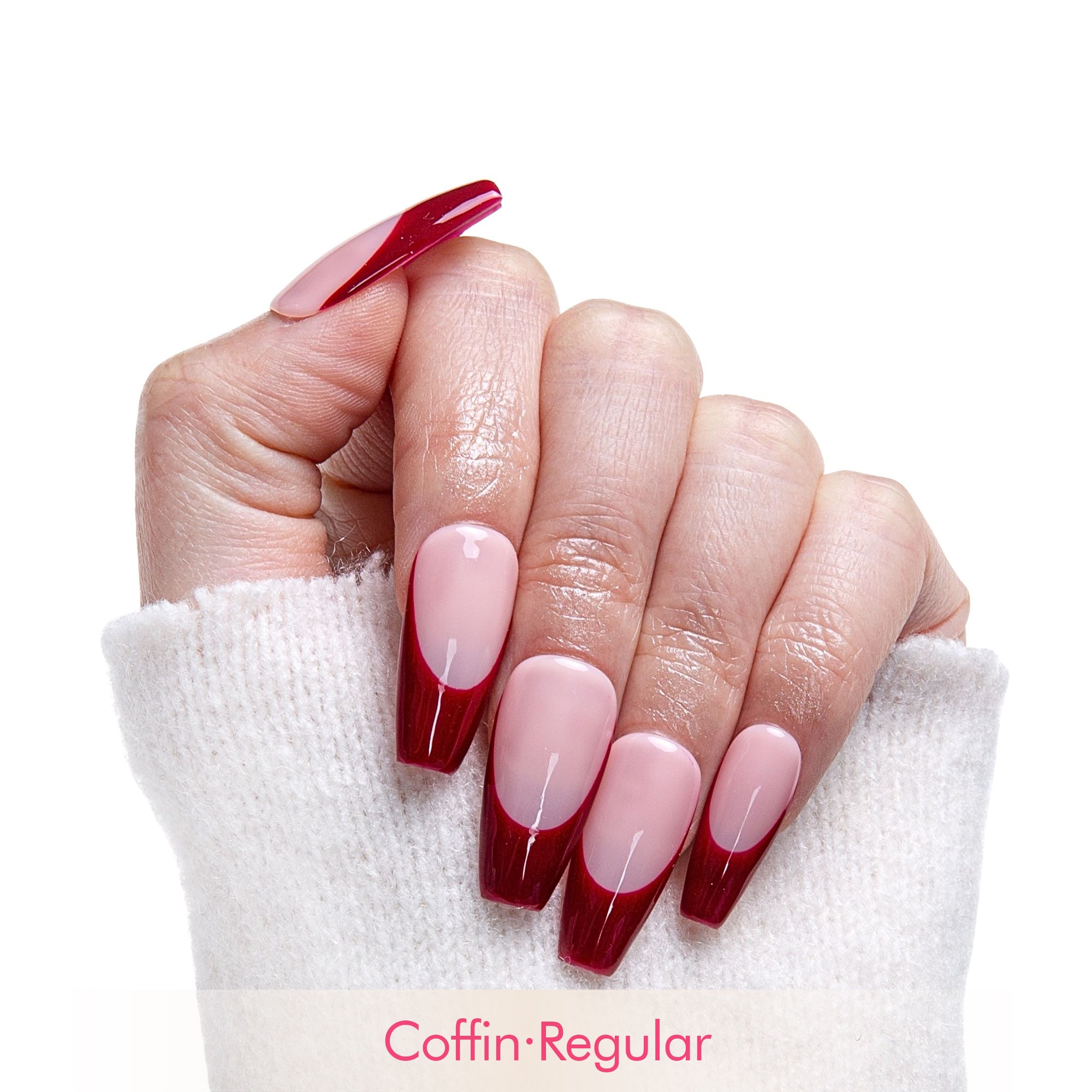 Split Decision Handmade Nails F005