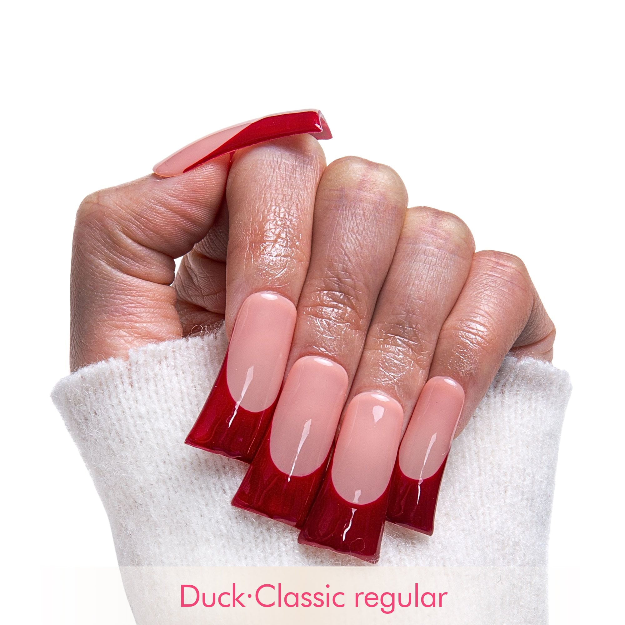 Crescent Craze Handmade Nails F006