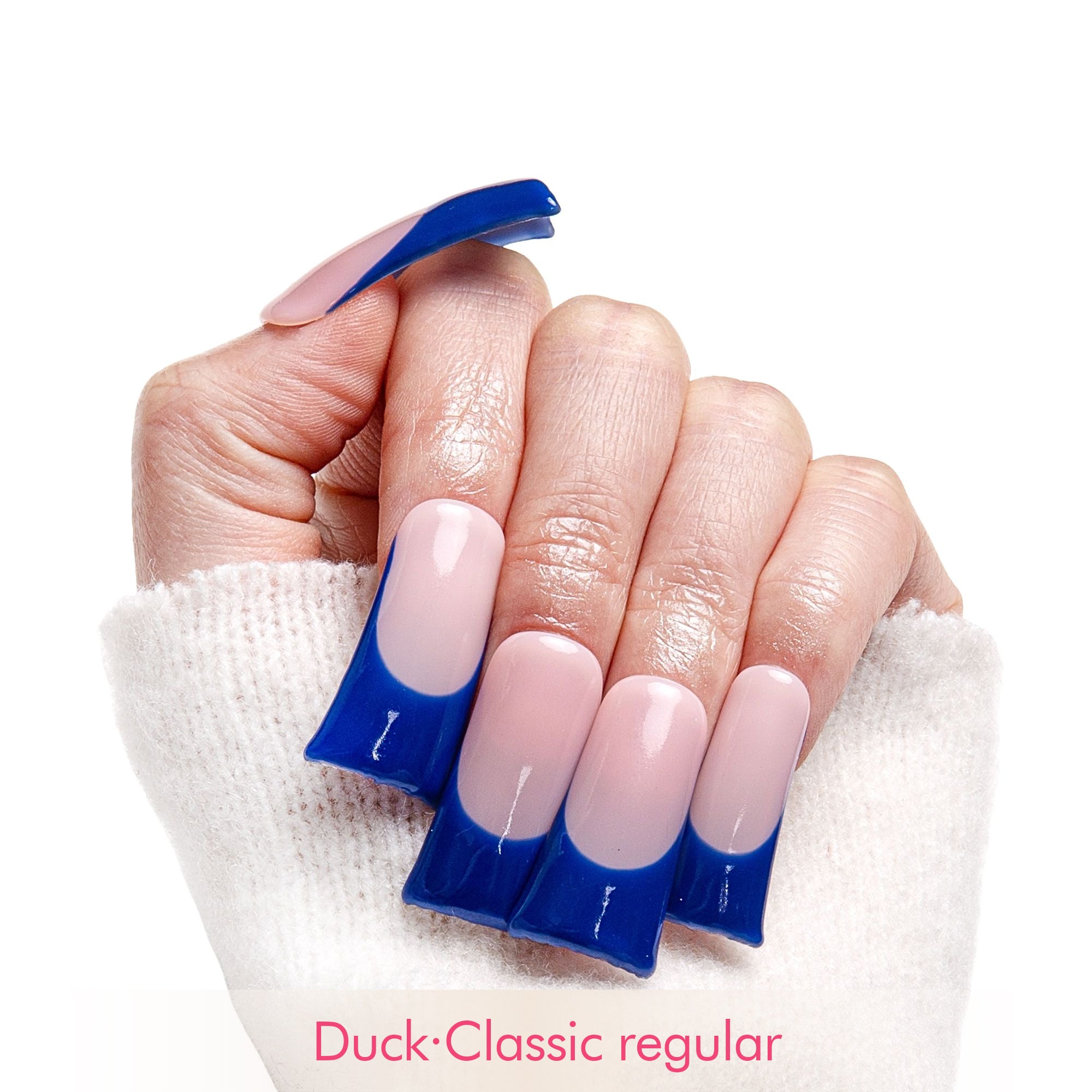 Navy Nights Handmade Nails F011