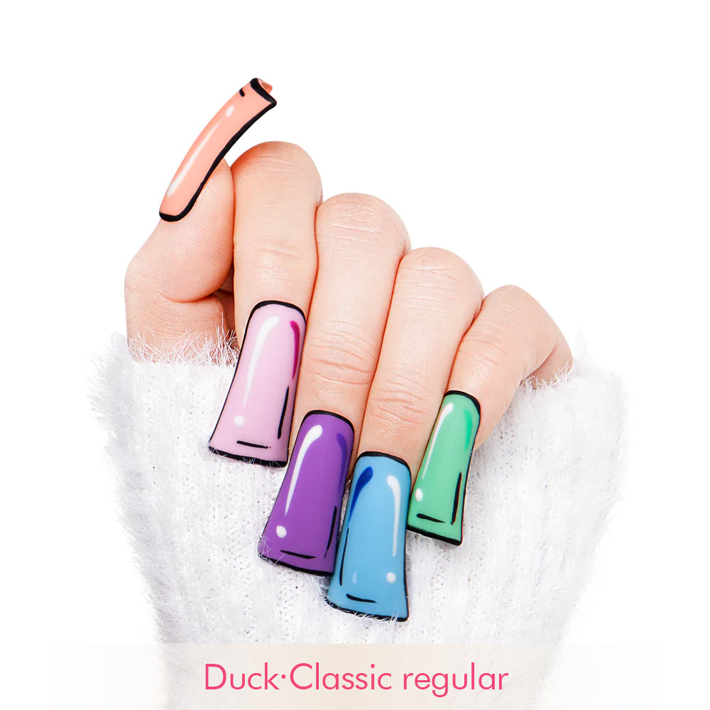 Colorful Pop Handmade Nails H116