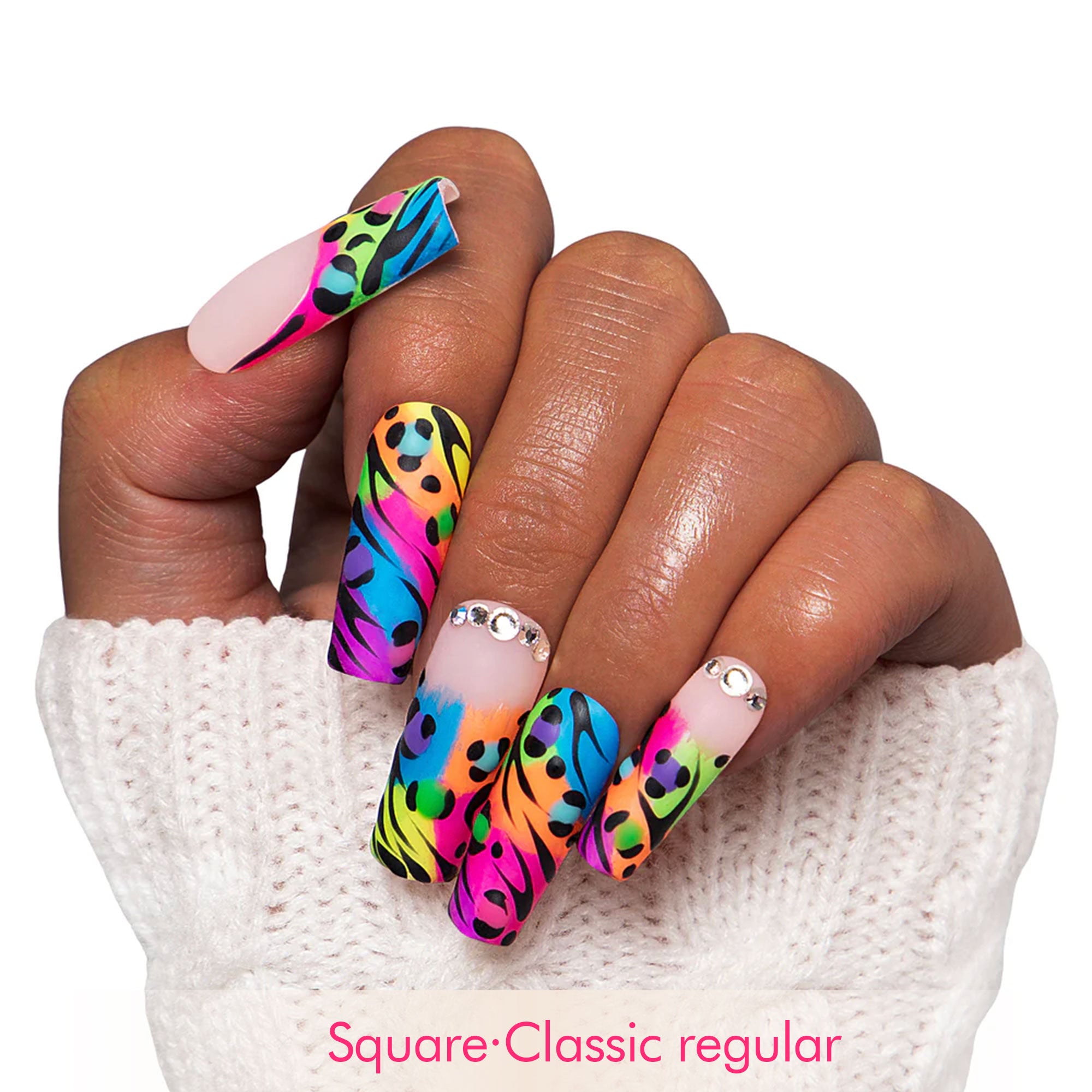 Illusion Handmade Nails H123