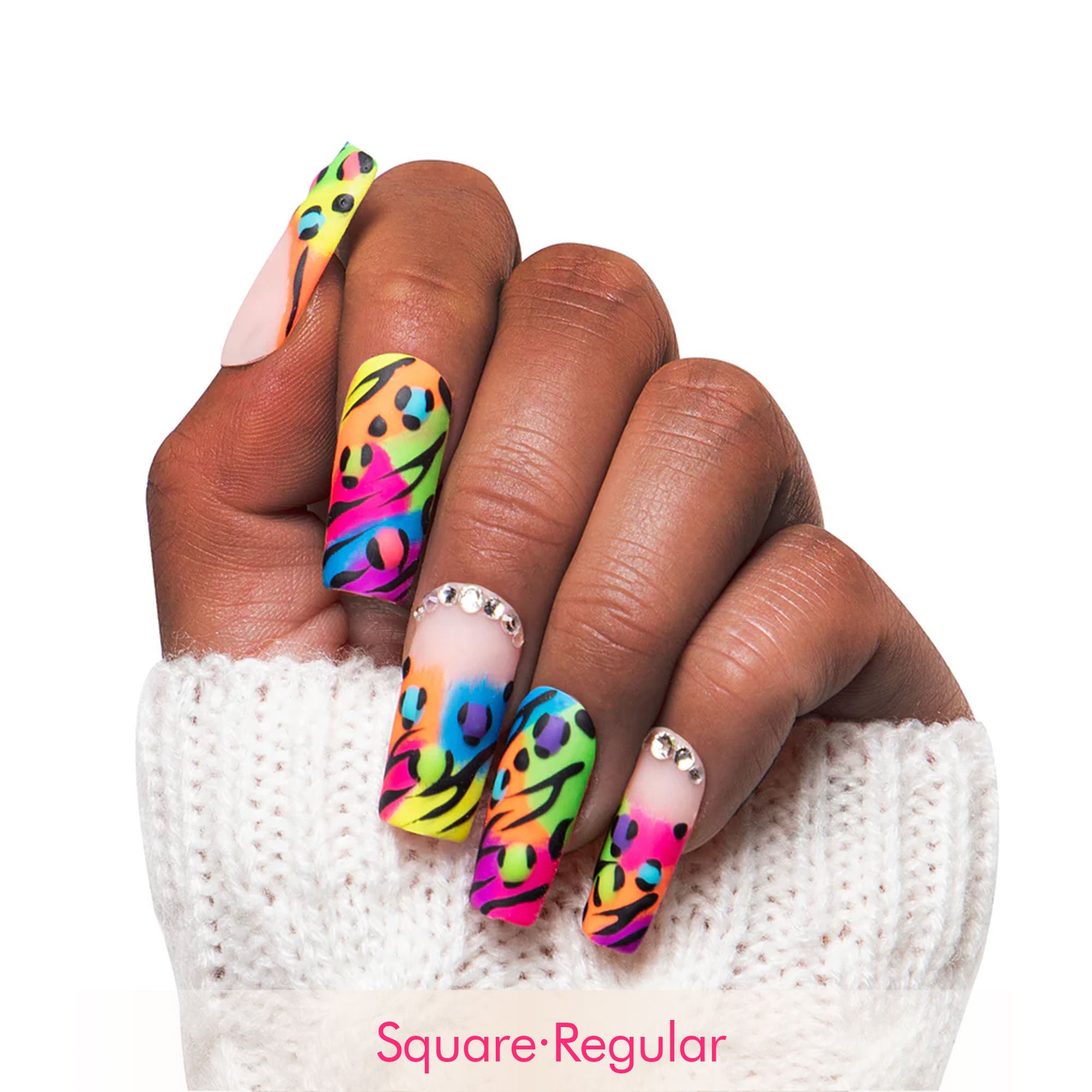 Illusion Handmade Nails H123