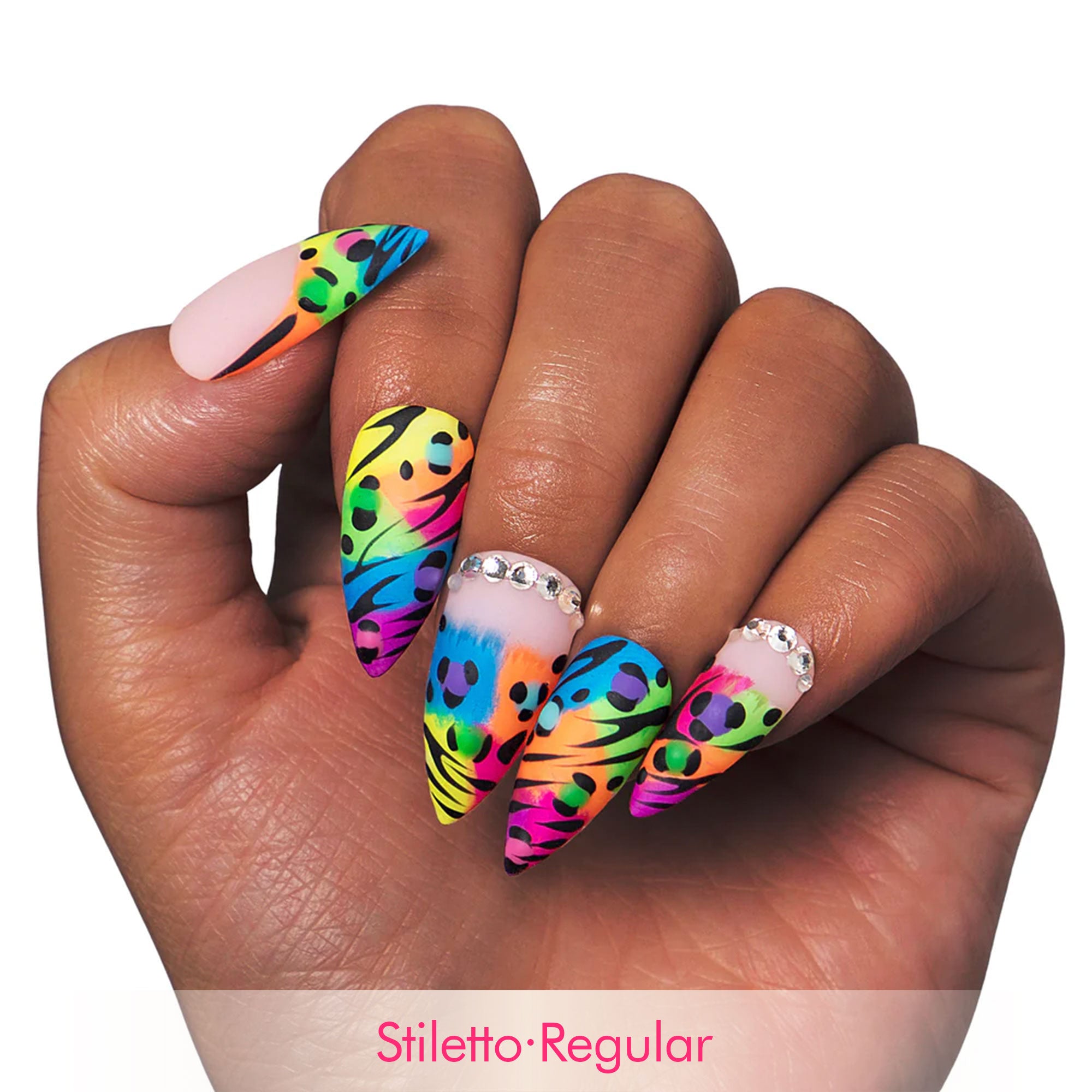 Illusion Handmade Nails H123