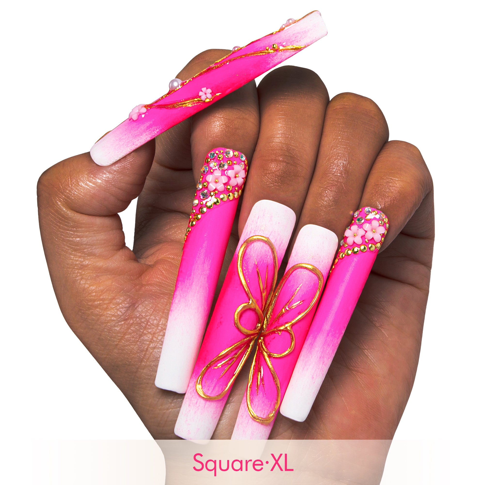 Cherry Blossom Handmade Nails H124