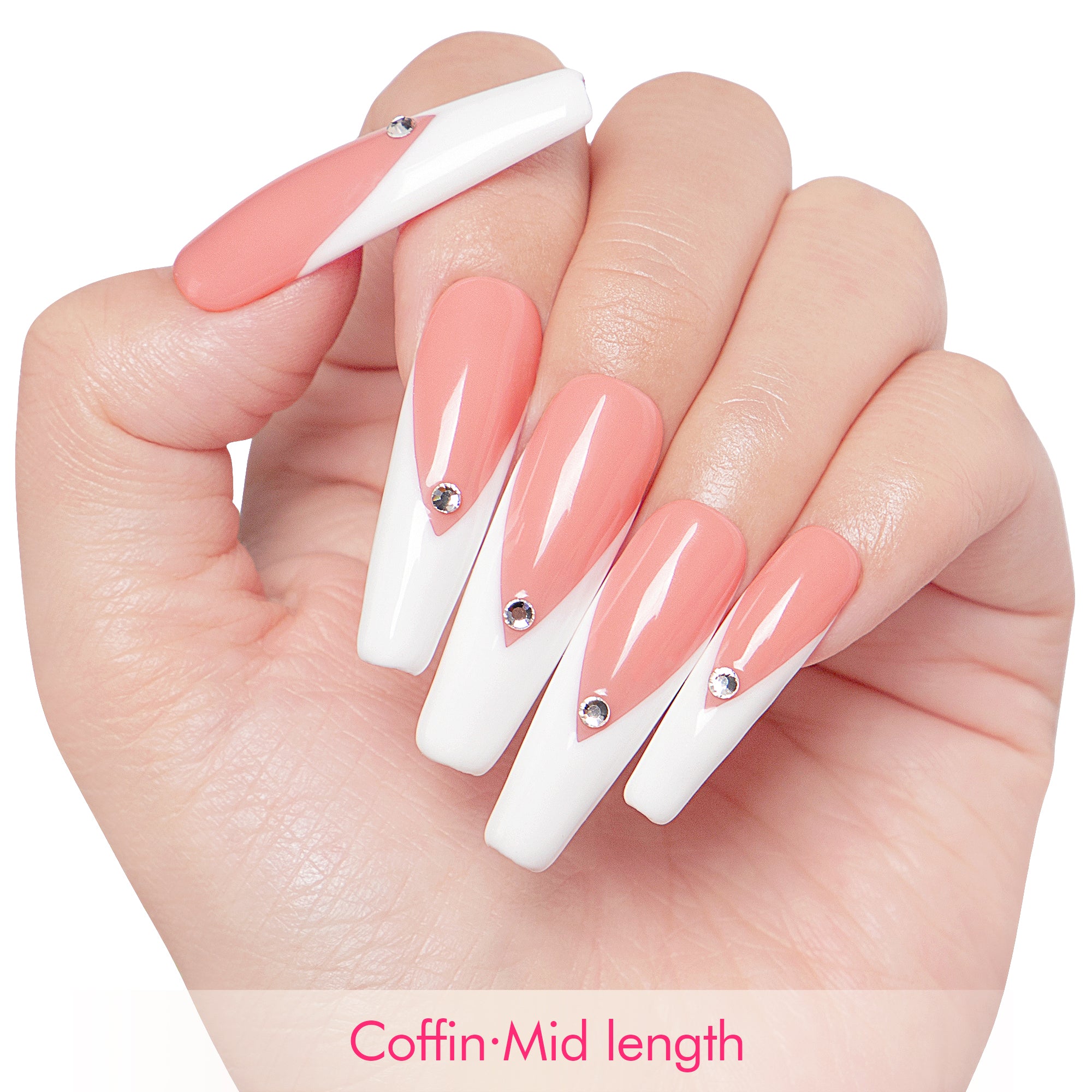 Eternal Polaris Handmade Nails H13