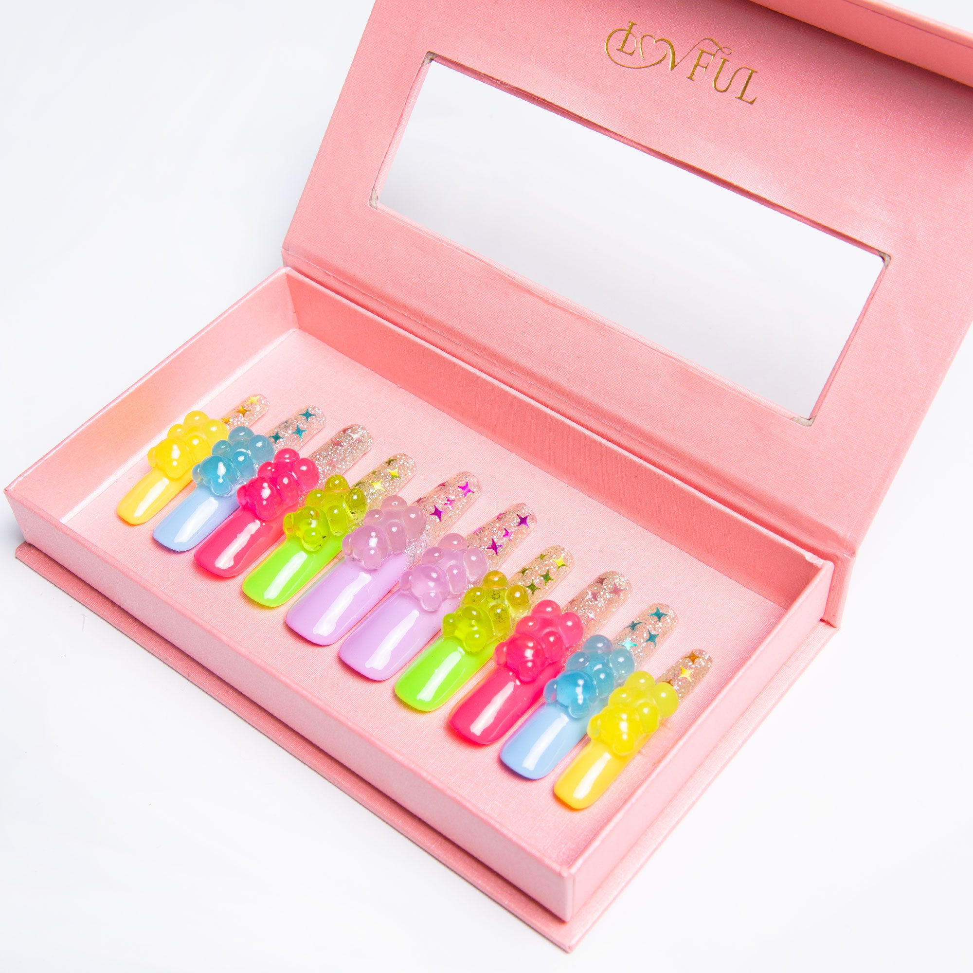 Sweet Wonderland Press-On Nails in Box