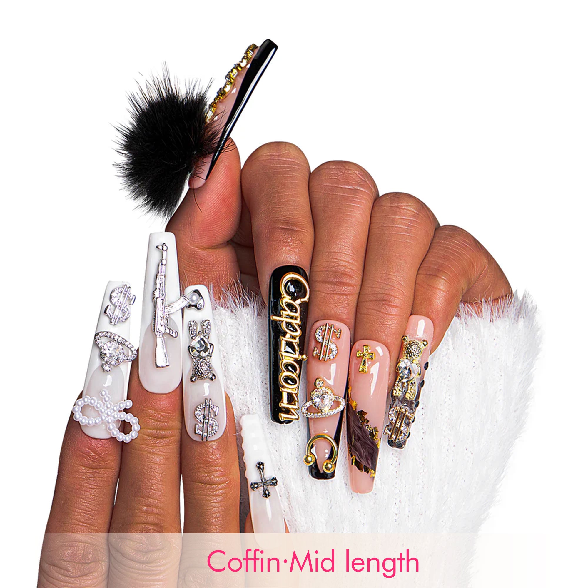 Capricorn Handmade Nails H138