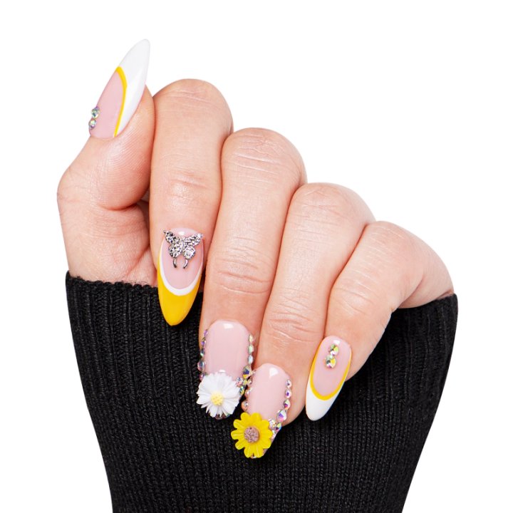 Sunflower Handmade Nails H143