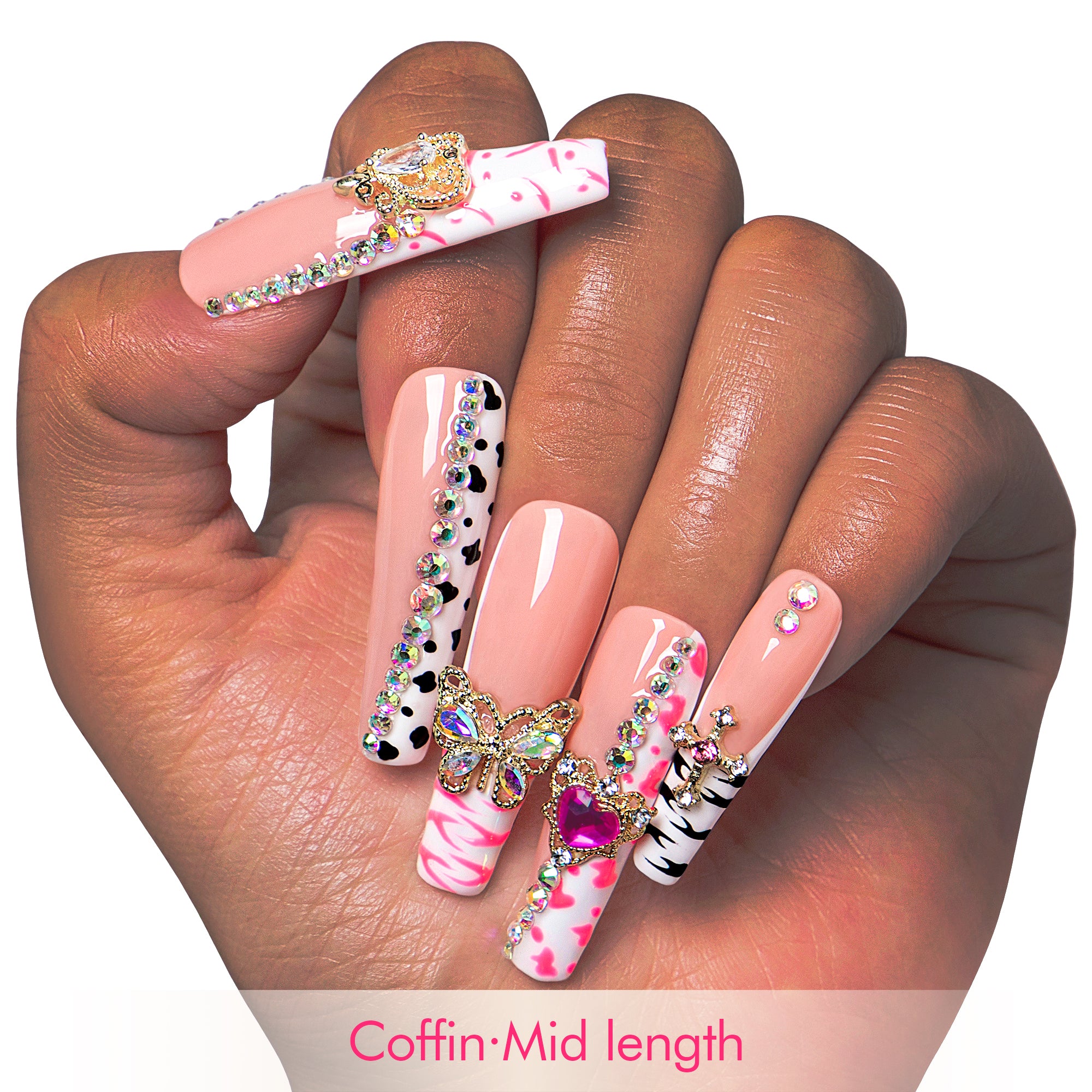 Rolling Luxe Handmade Nails H144