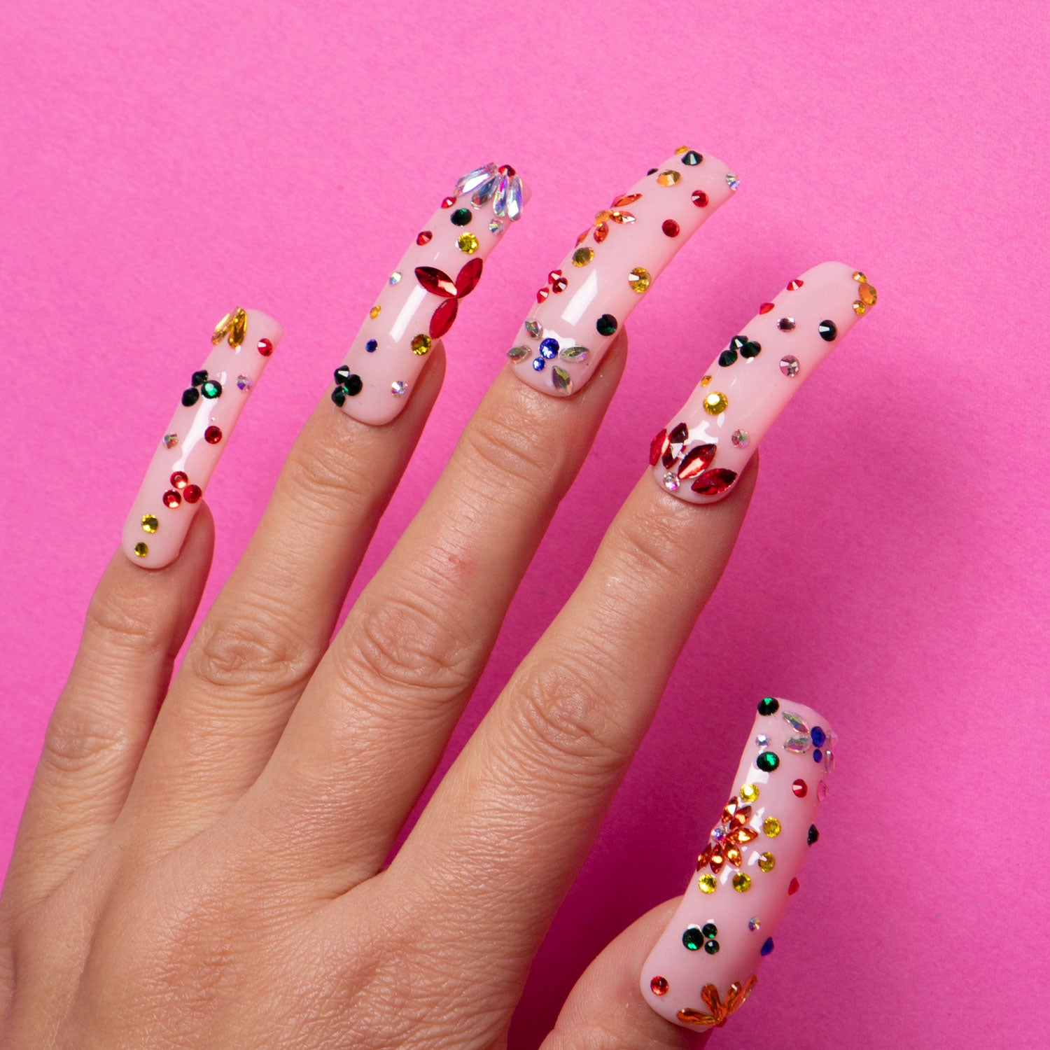 Treasure Handmade Curve Nails H155