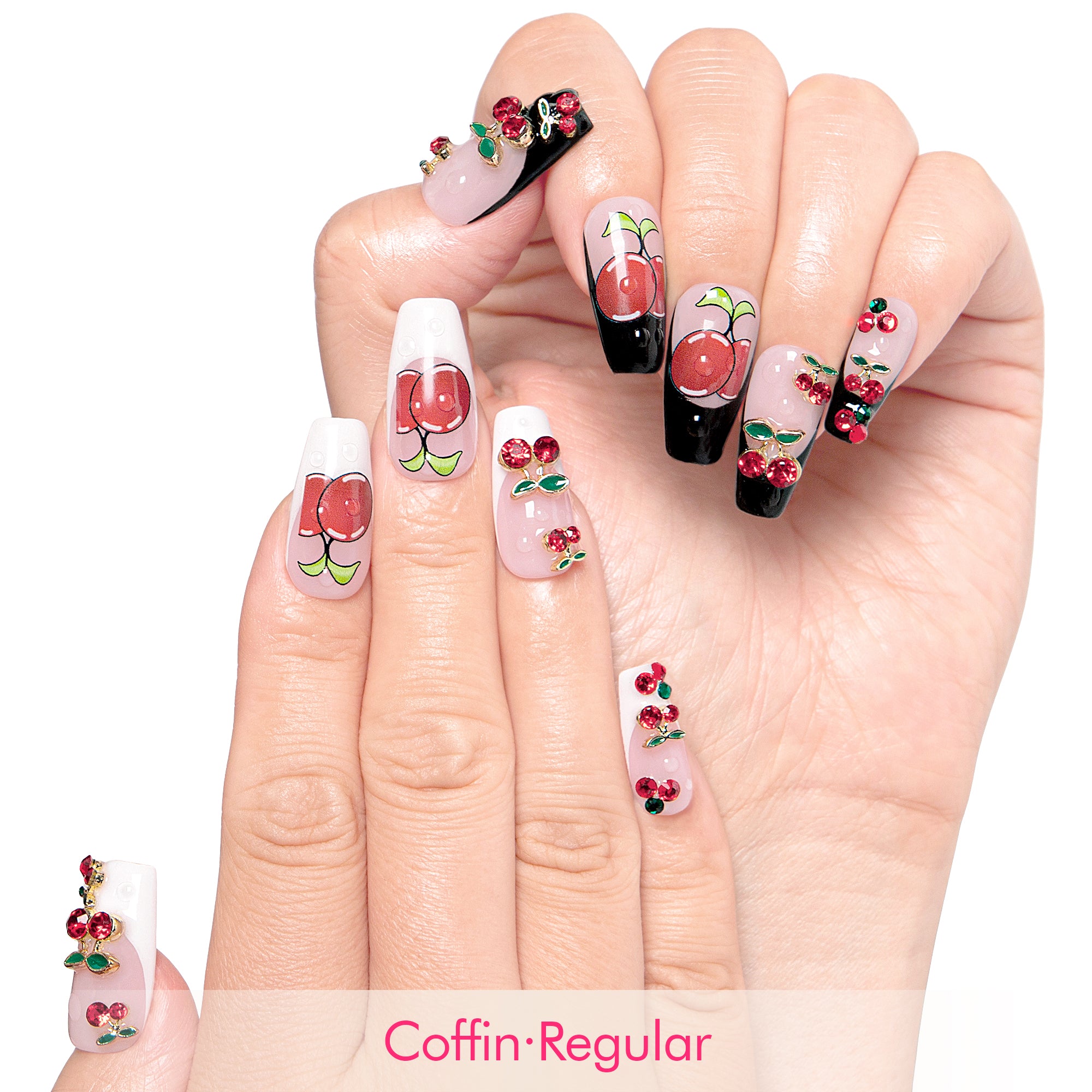My Sweetie French Tip Handmade Nails H162