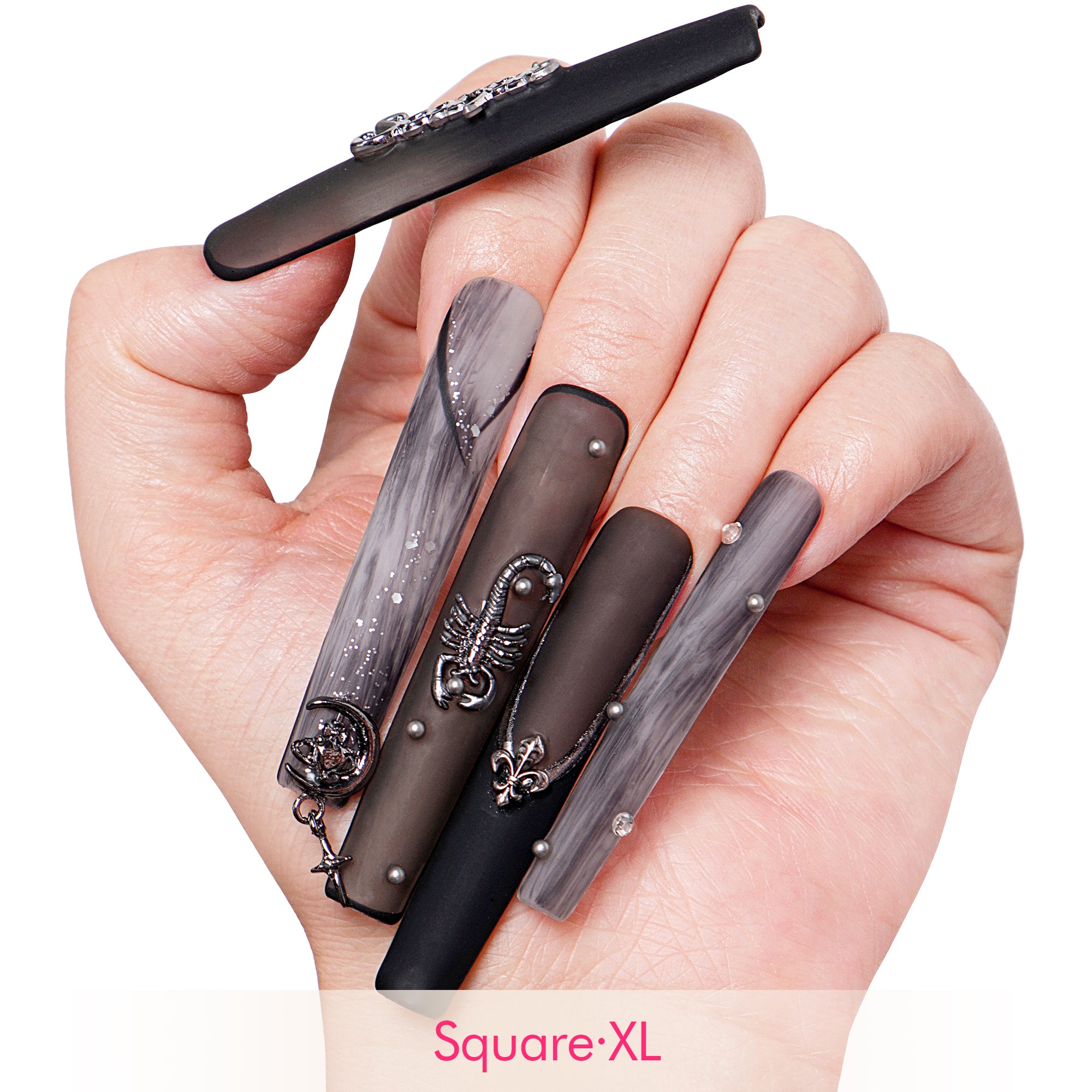 Scorpio Handmade Nails H166