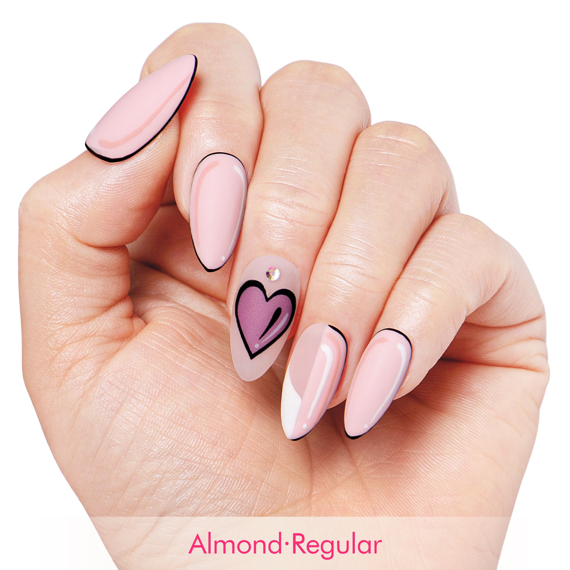 Lovful Letter Handmade Nails H169
