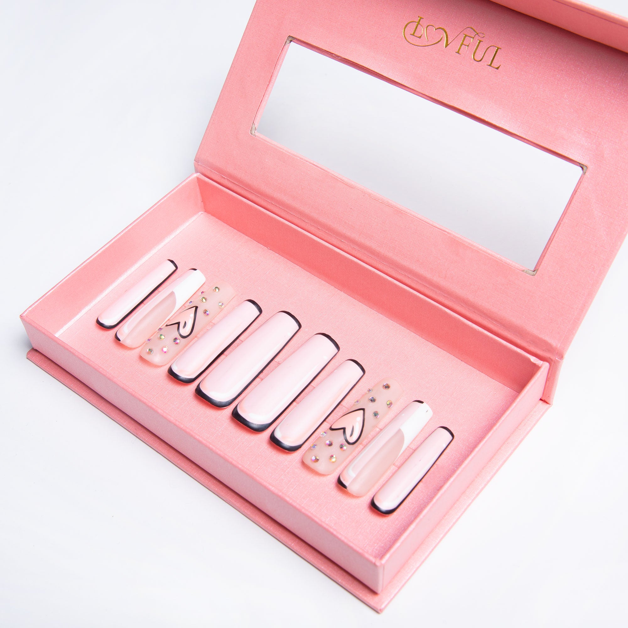 Lovful Letter Handmade Nails H169