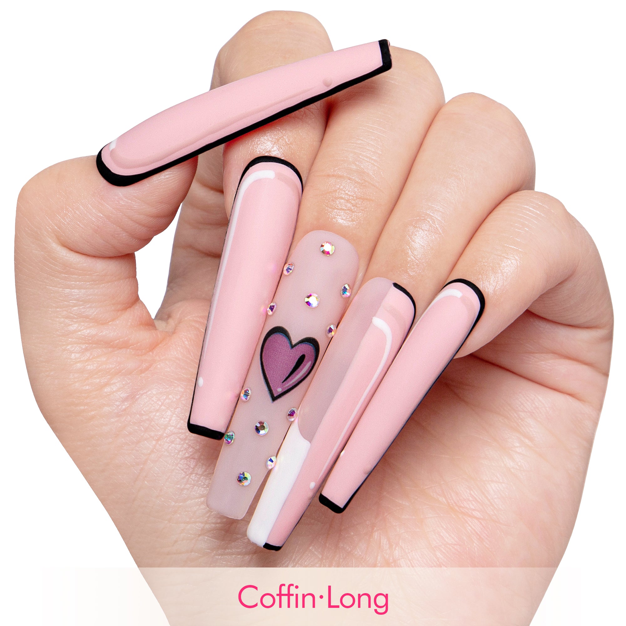 Lovful Letter Handmade Nails H169