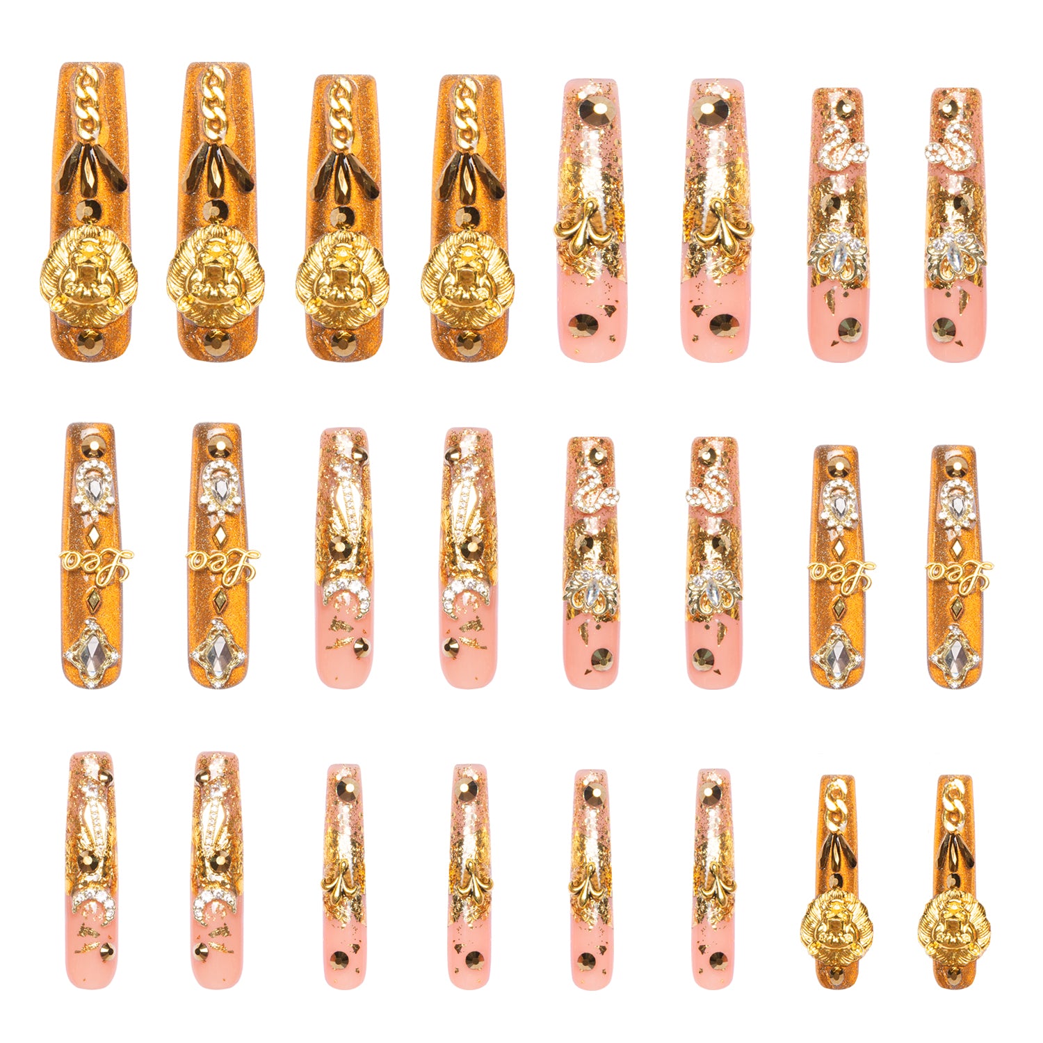 Leo Handmade Nails 24pcs H170