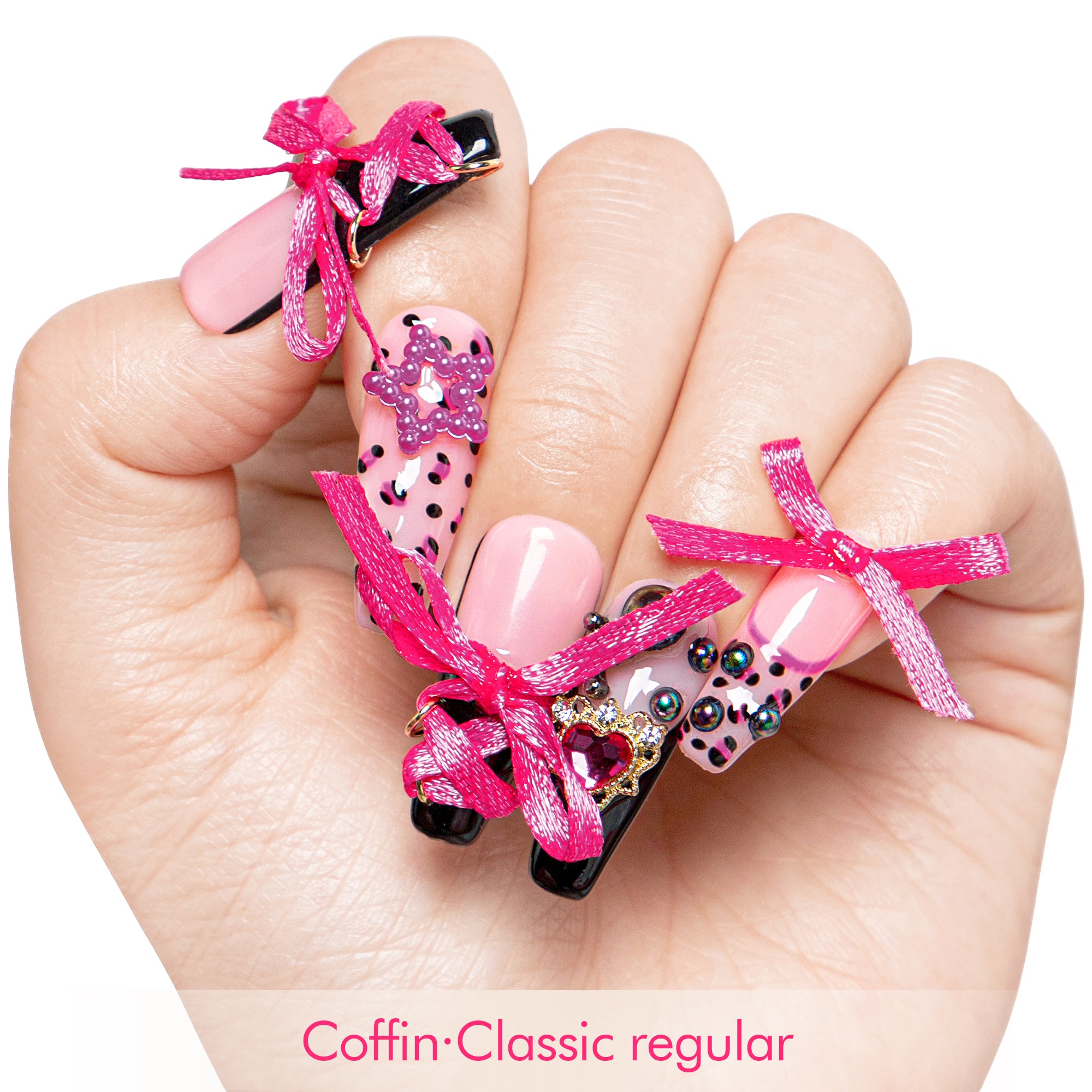 The Sweet Guardian Handmade Nails H173
