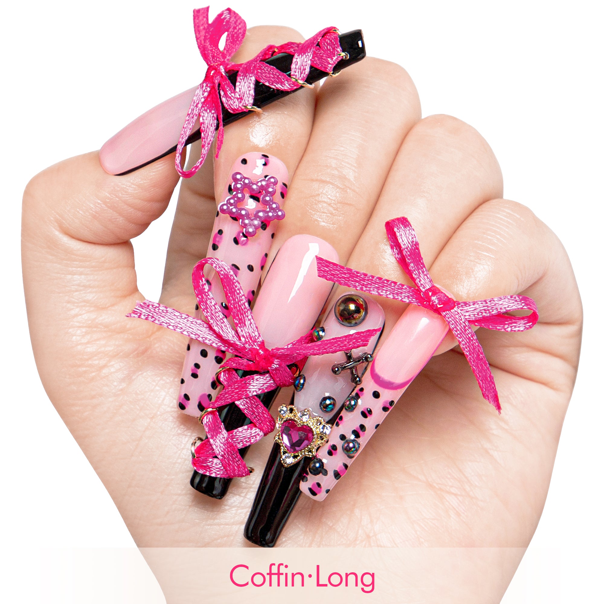 The Sweet Guardian Handmade Nails H173
