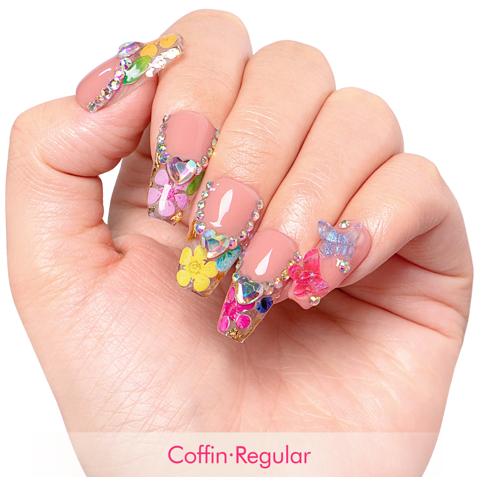 Flora Handmade Nails H176