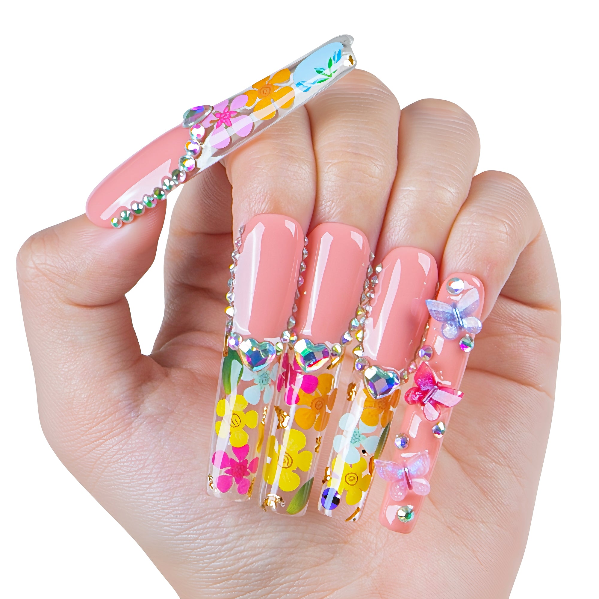 Flora Handmade Nails H176