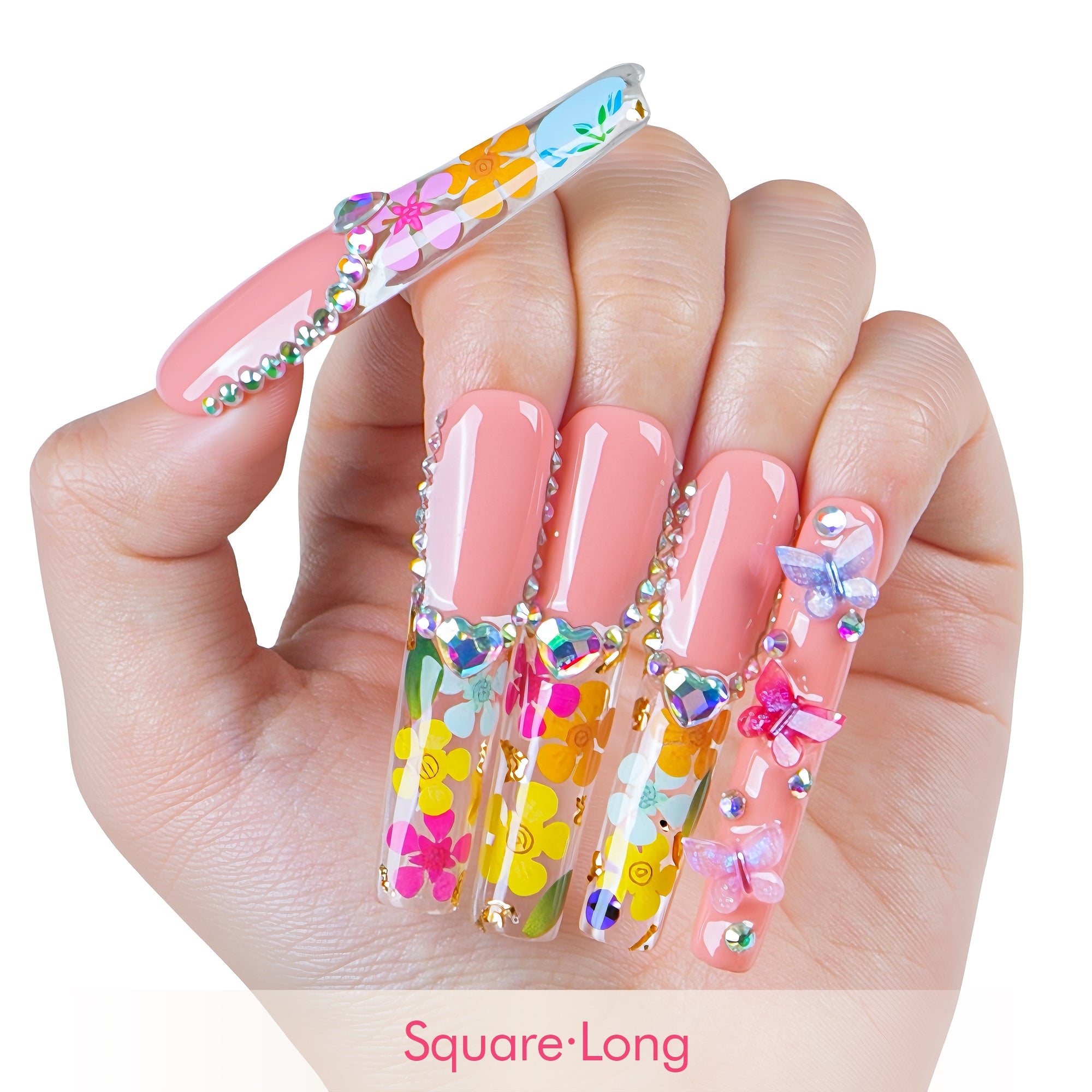 Flora Handmade Nails H176