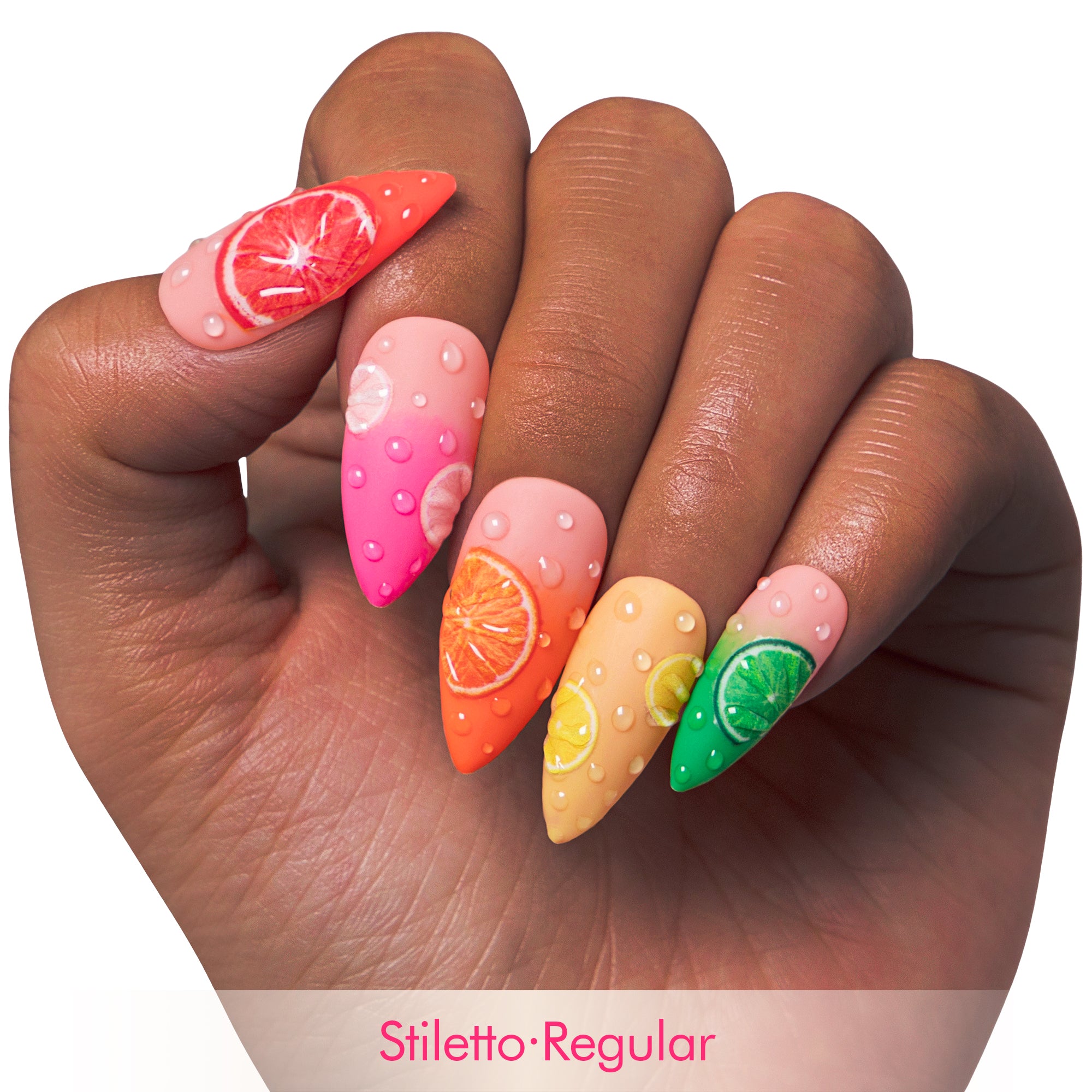 Lemonade Handmade Nails H185