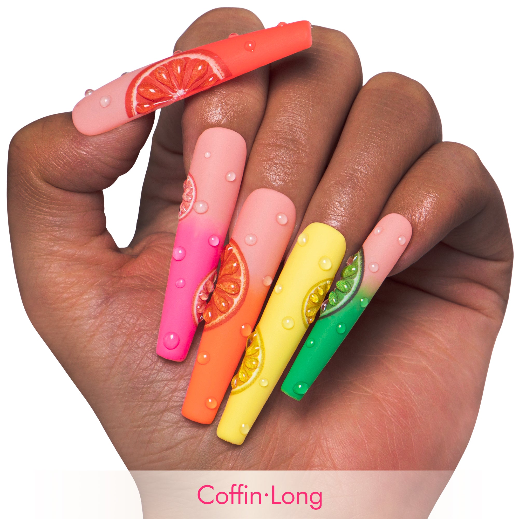 Lemonade Handmade Nails H185