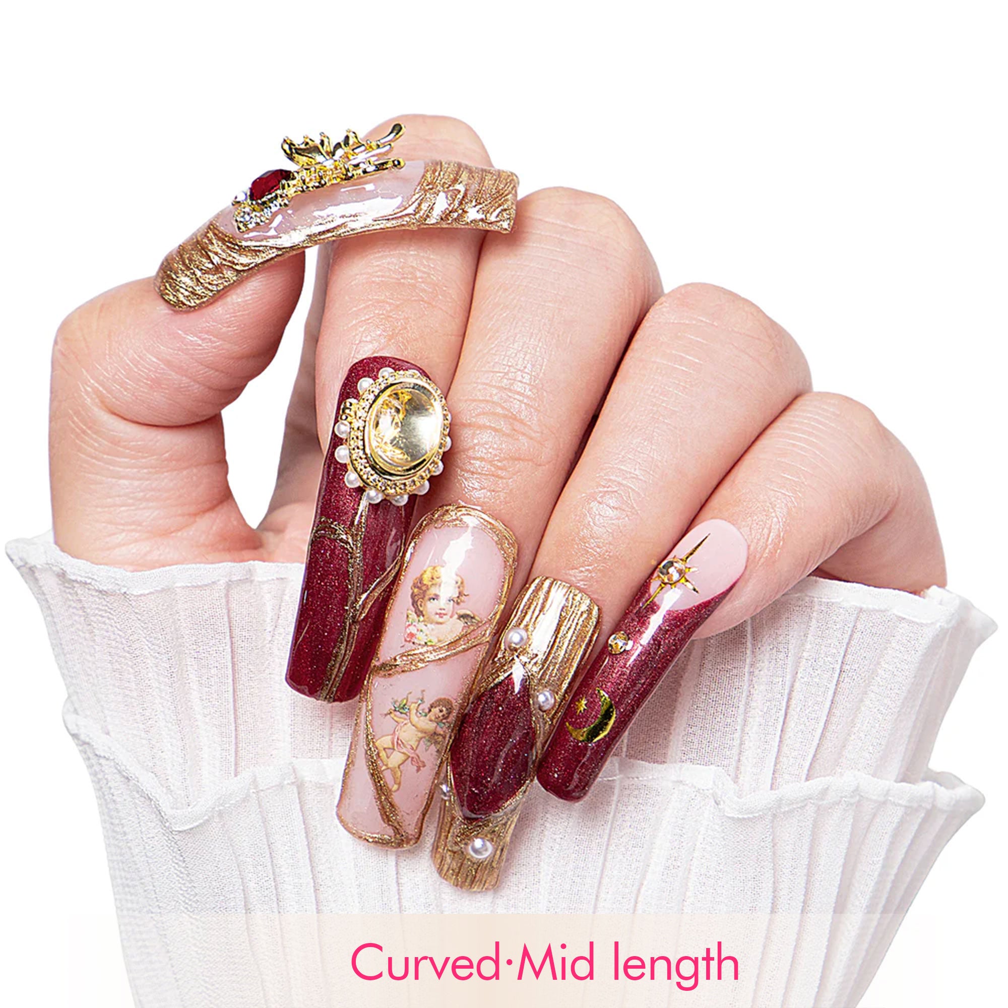 Verona Handmade Nails H186