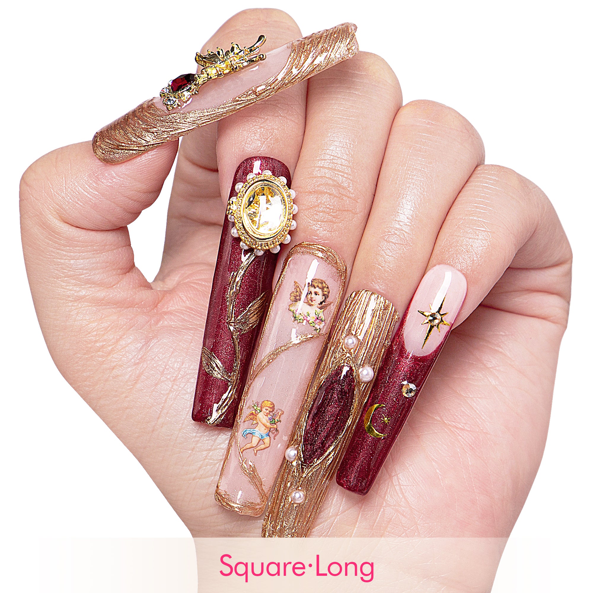 Verona Handmade Nails H186