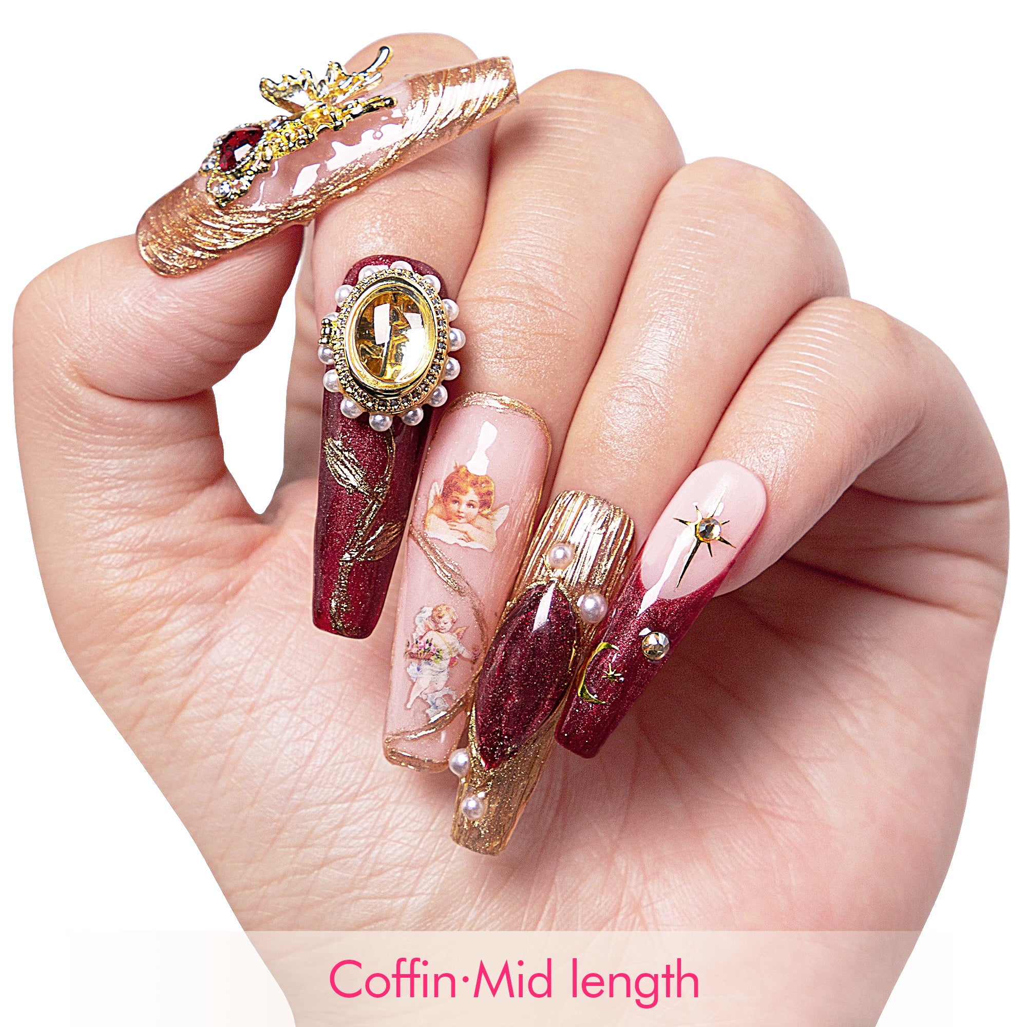 Verona Handmade Nails H186