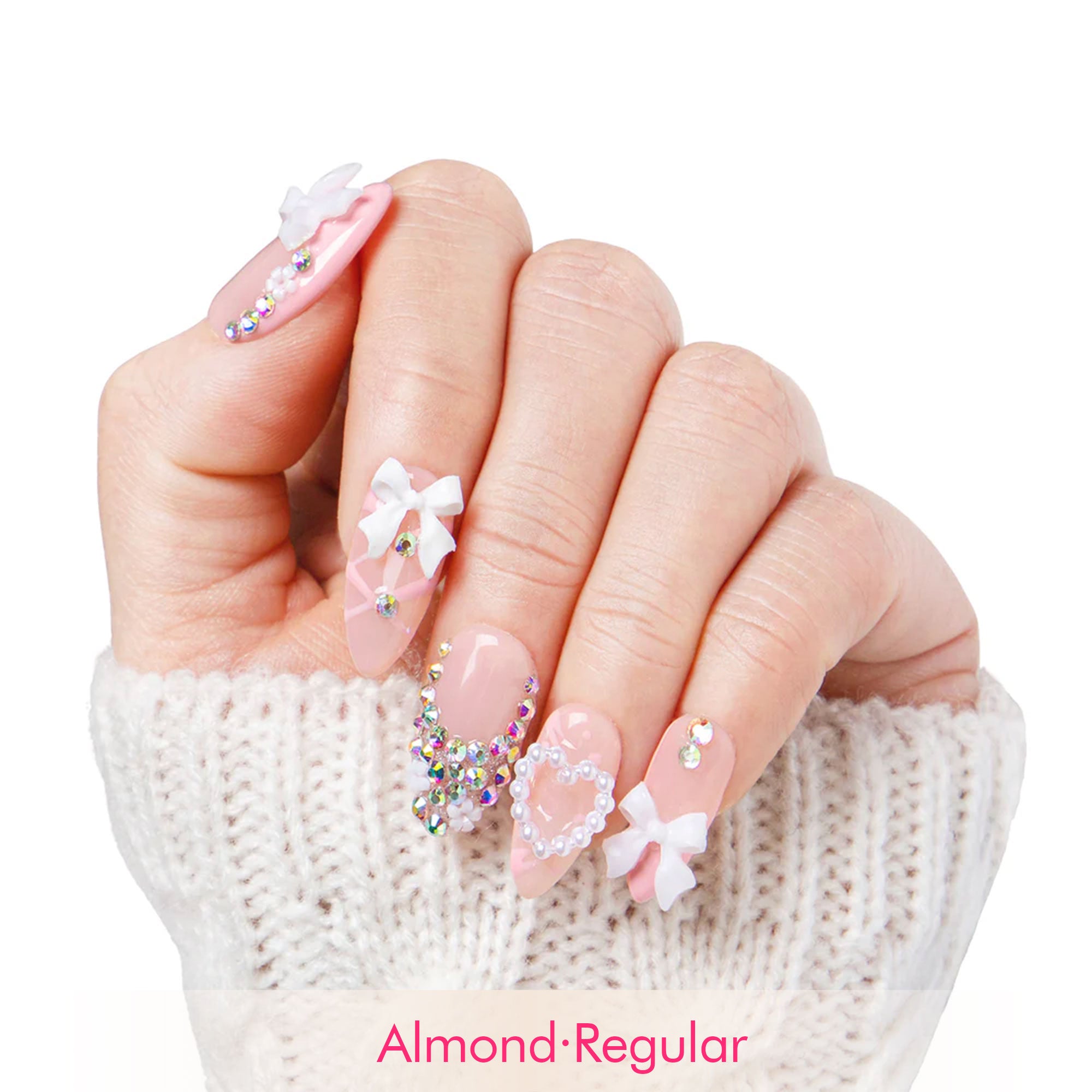 Vintage Shortcake Handmade Nails H187